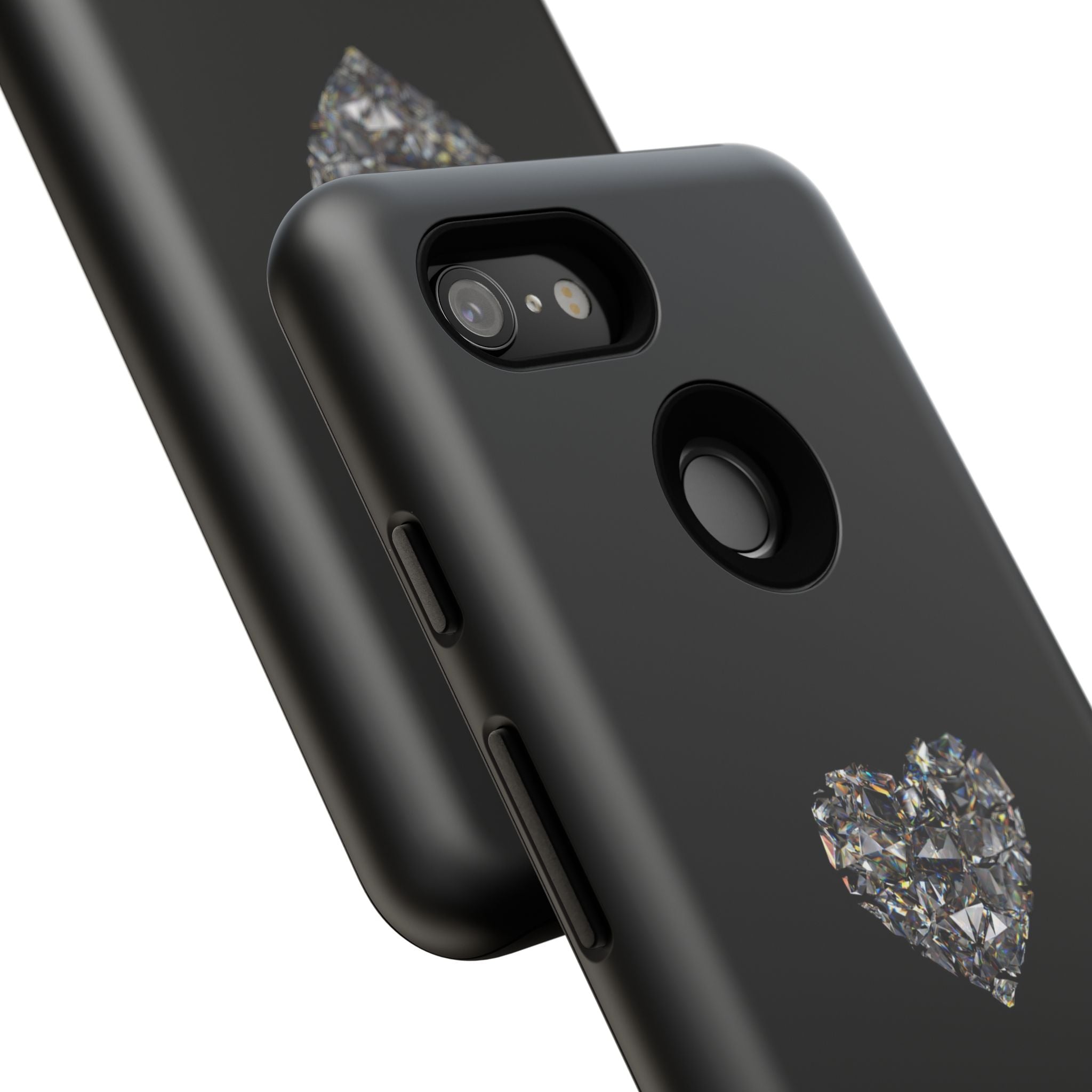 Crystal Heart Phone Case