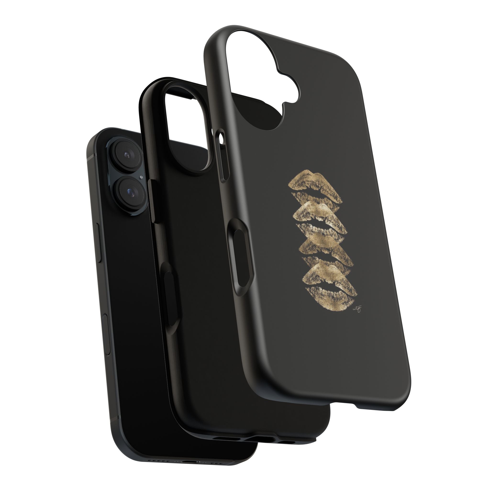 Golden Lipstick Phone Case