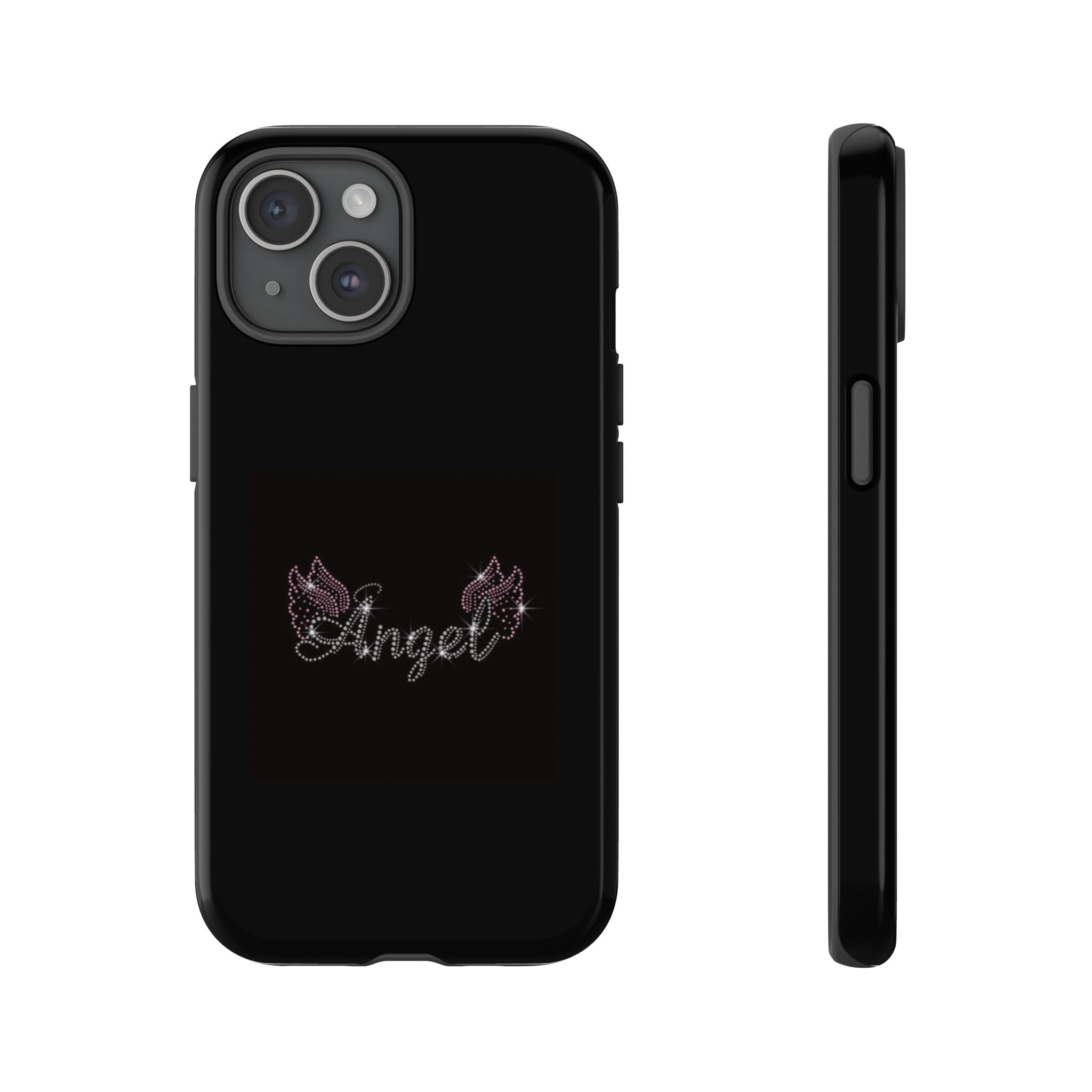 Glitter Angel Phone Case