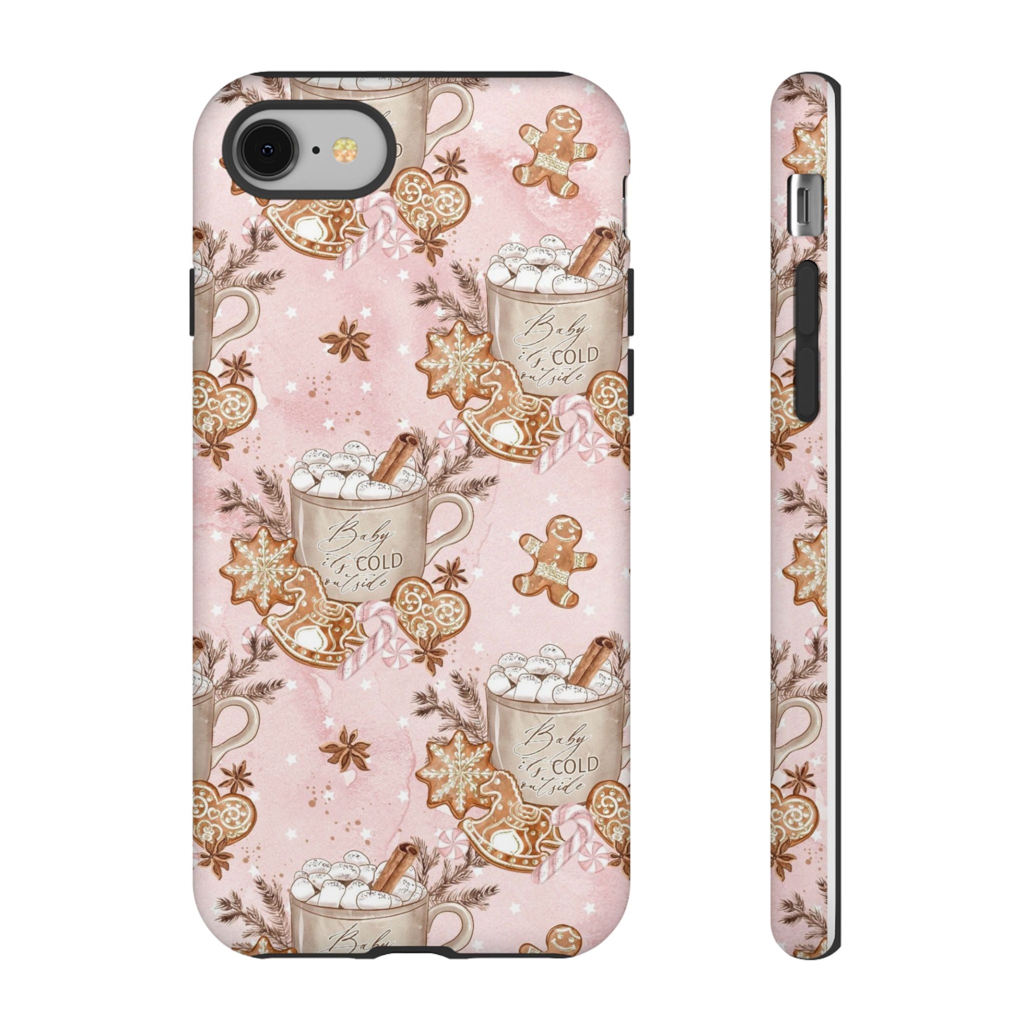 Pink Christmas Phone Case