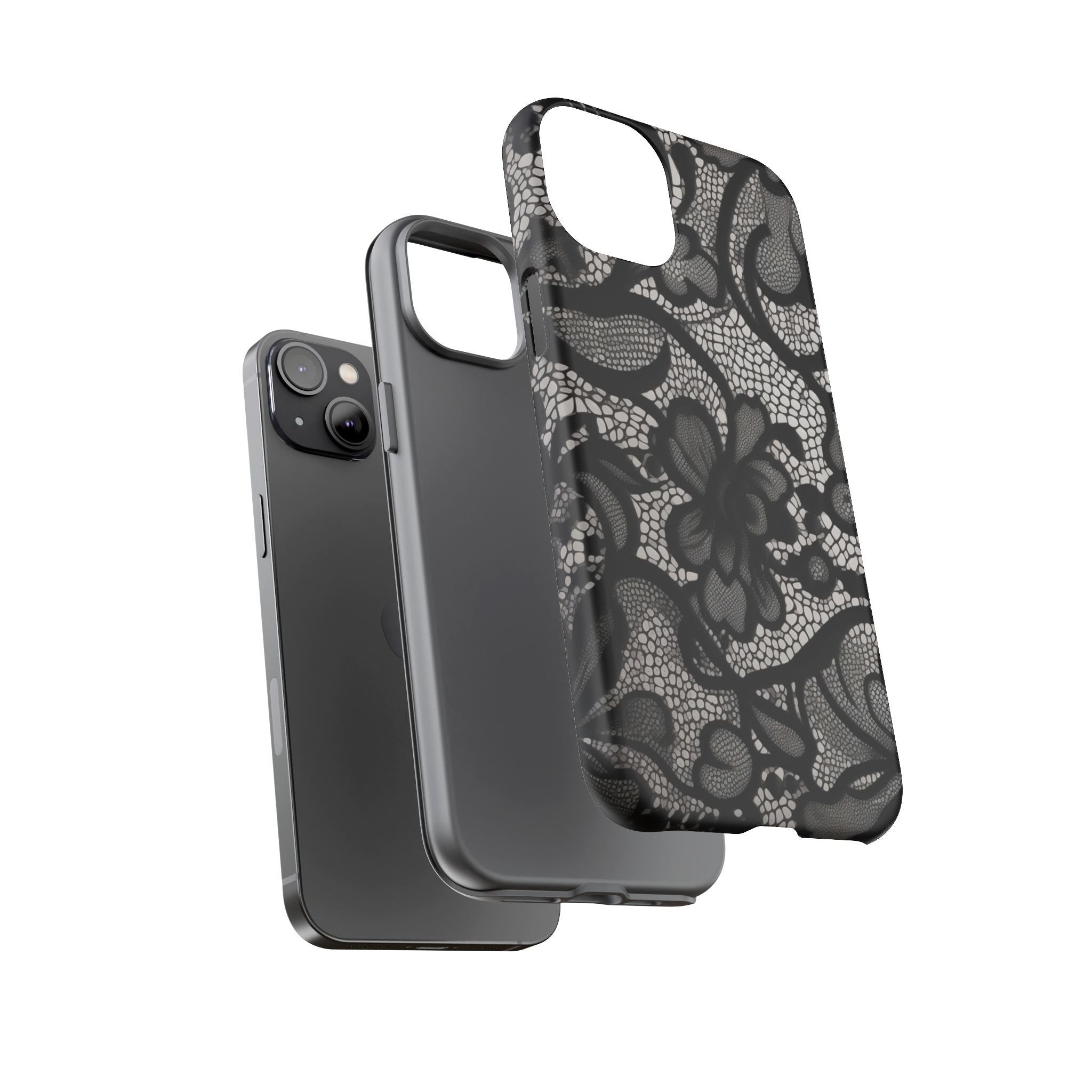 Black Lace Phone Case