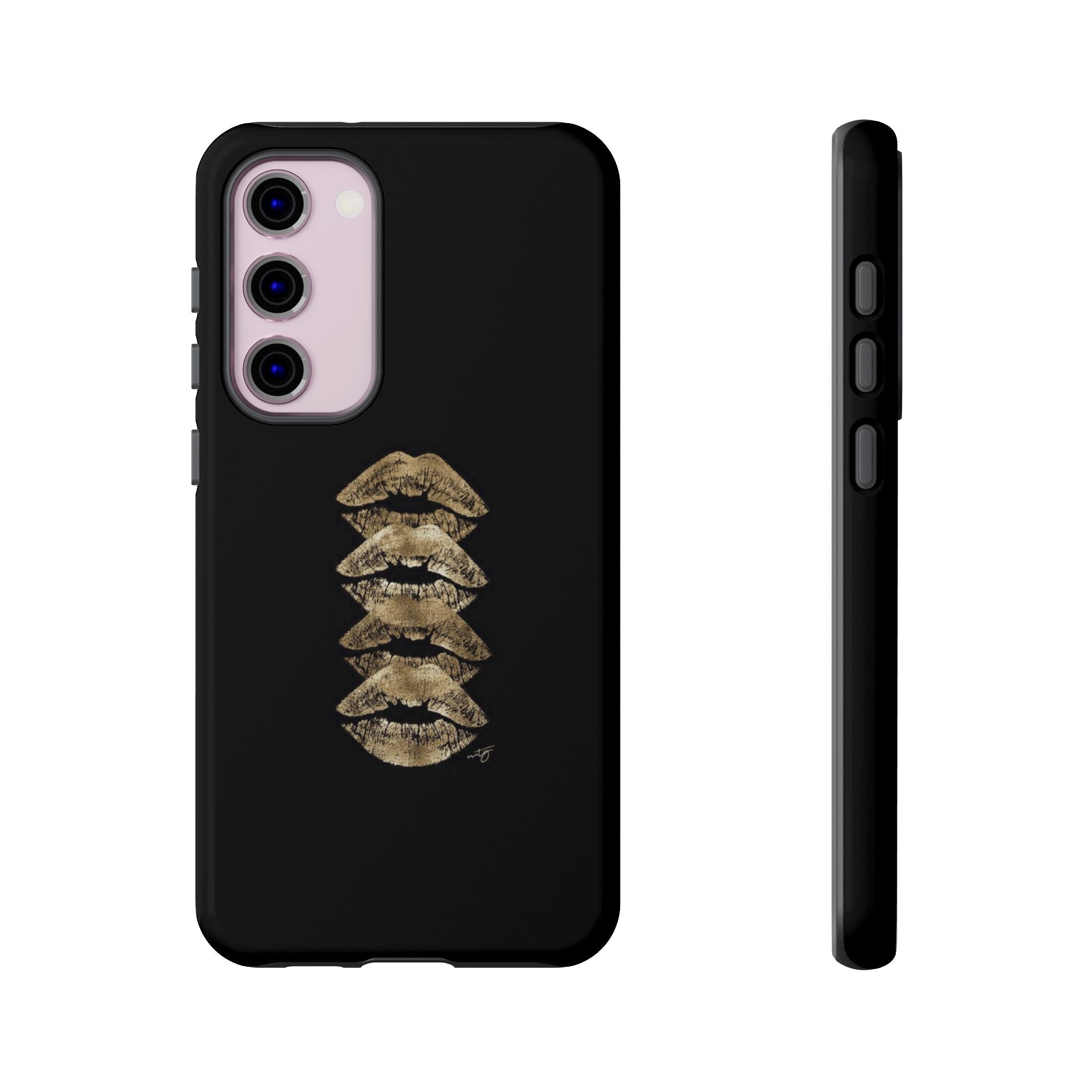 Golden Lipstick Phone Case