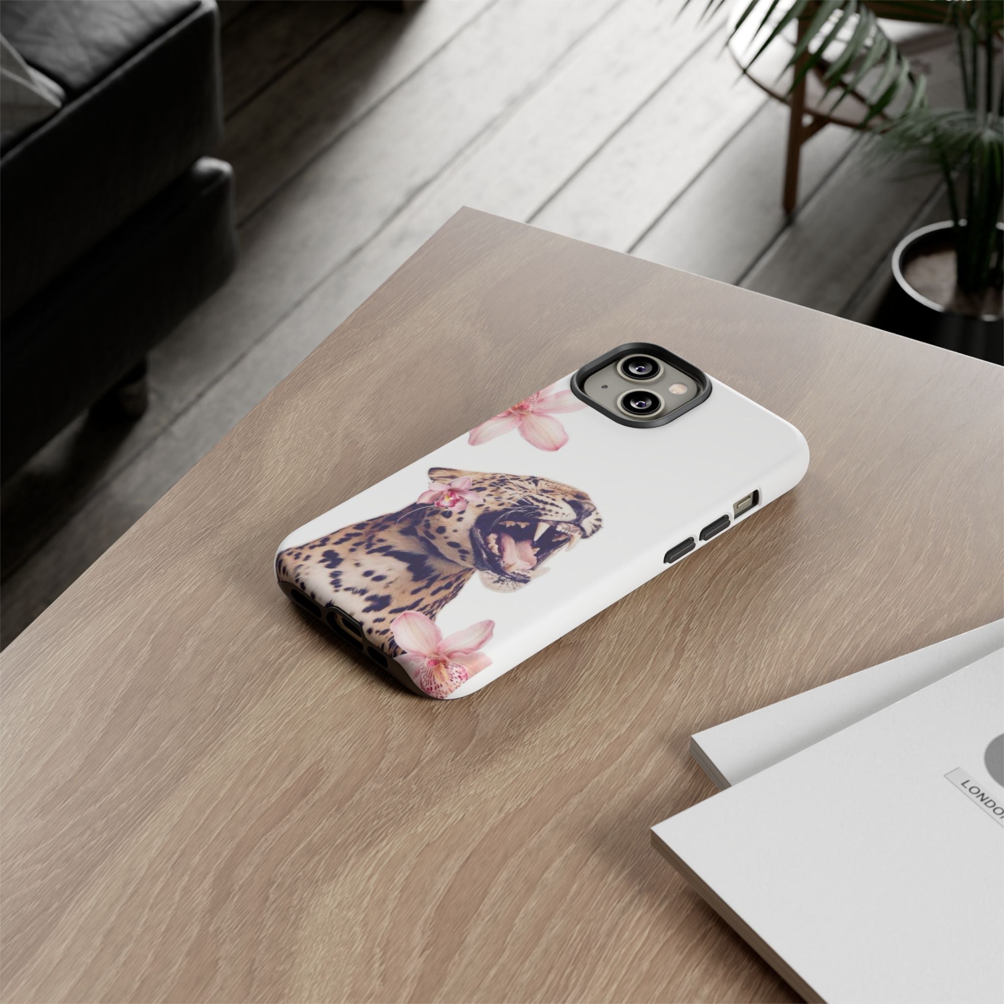 Floral Kitty Phone Case