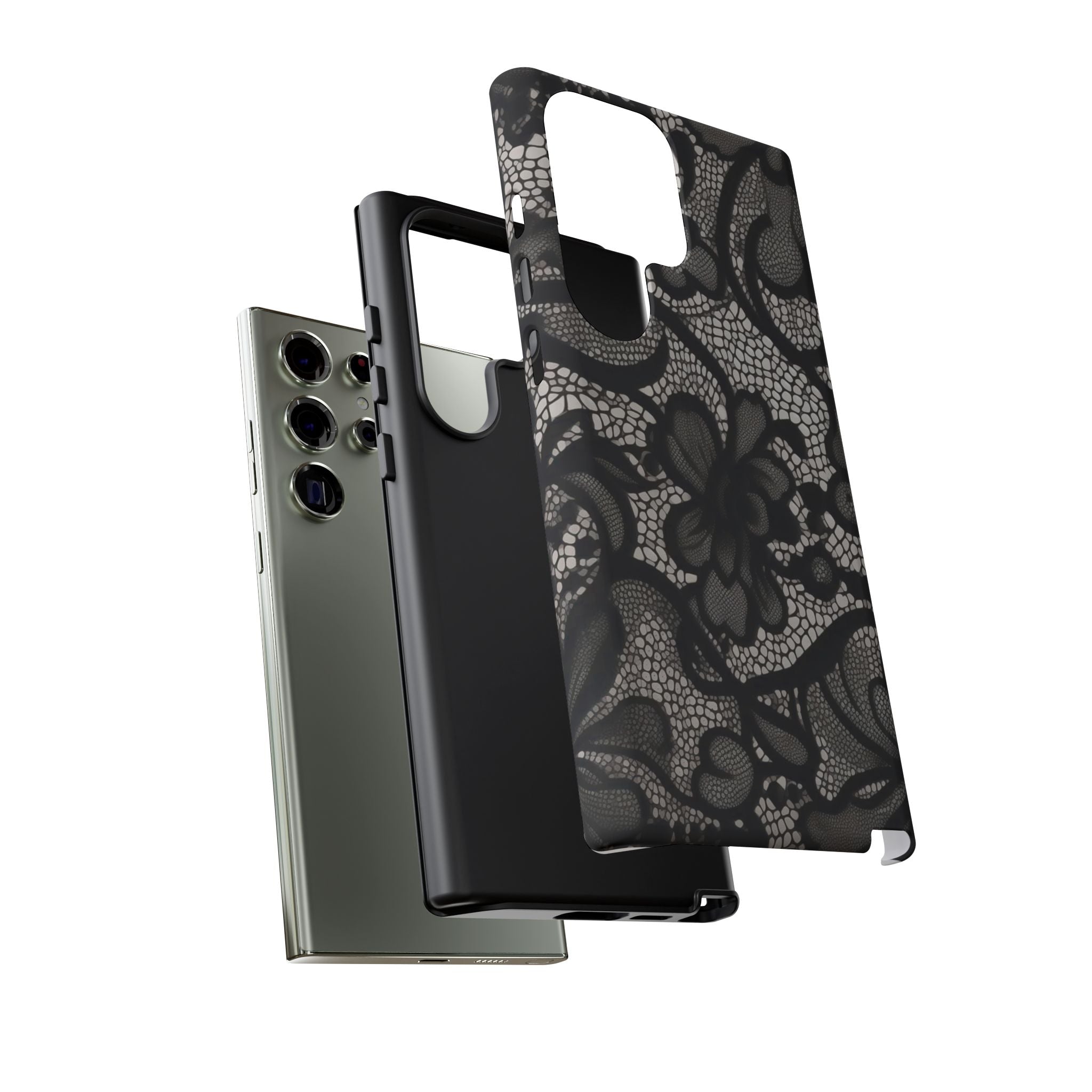 Black Lace Phone Case