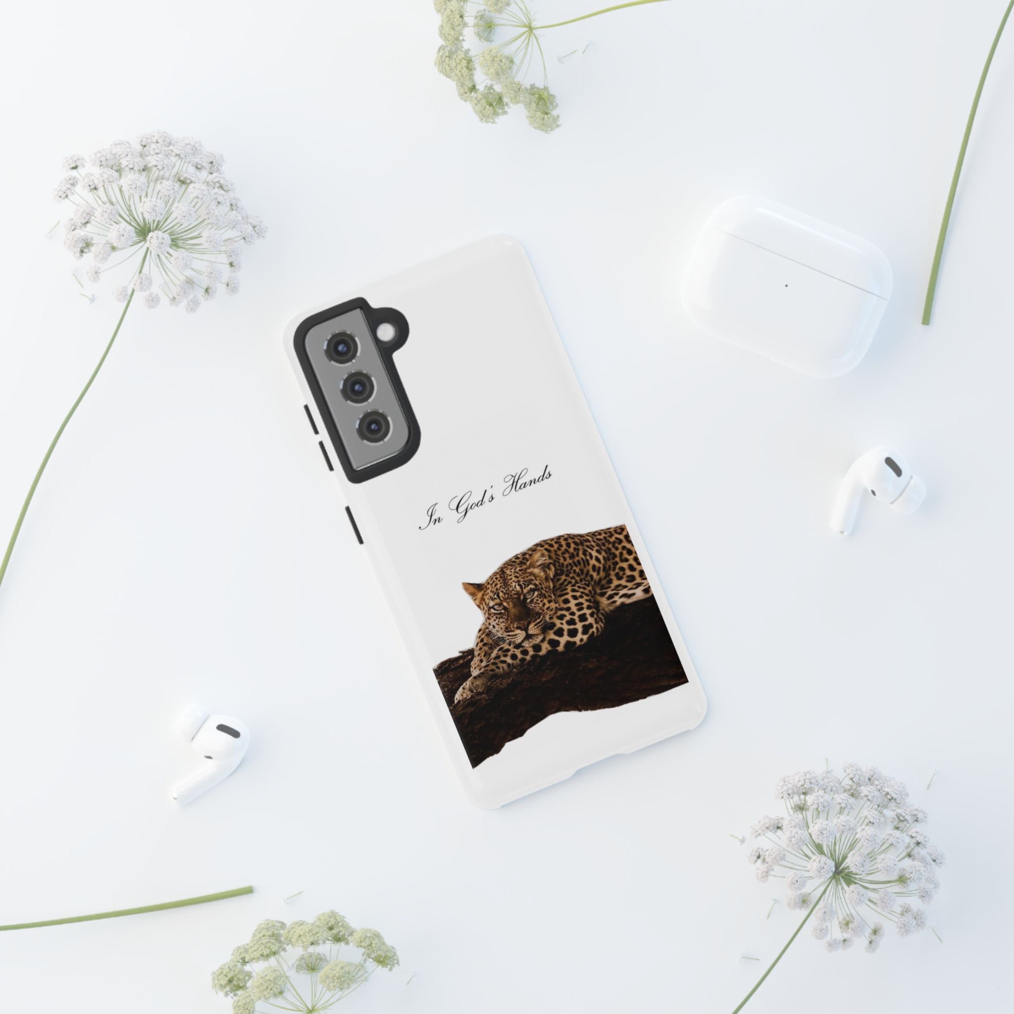 In Gods Hands Phone Case