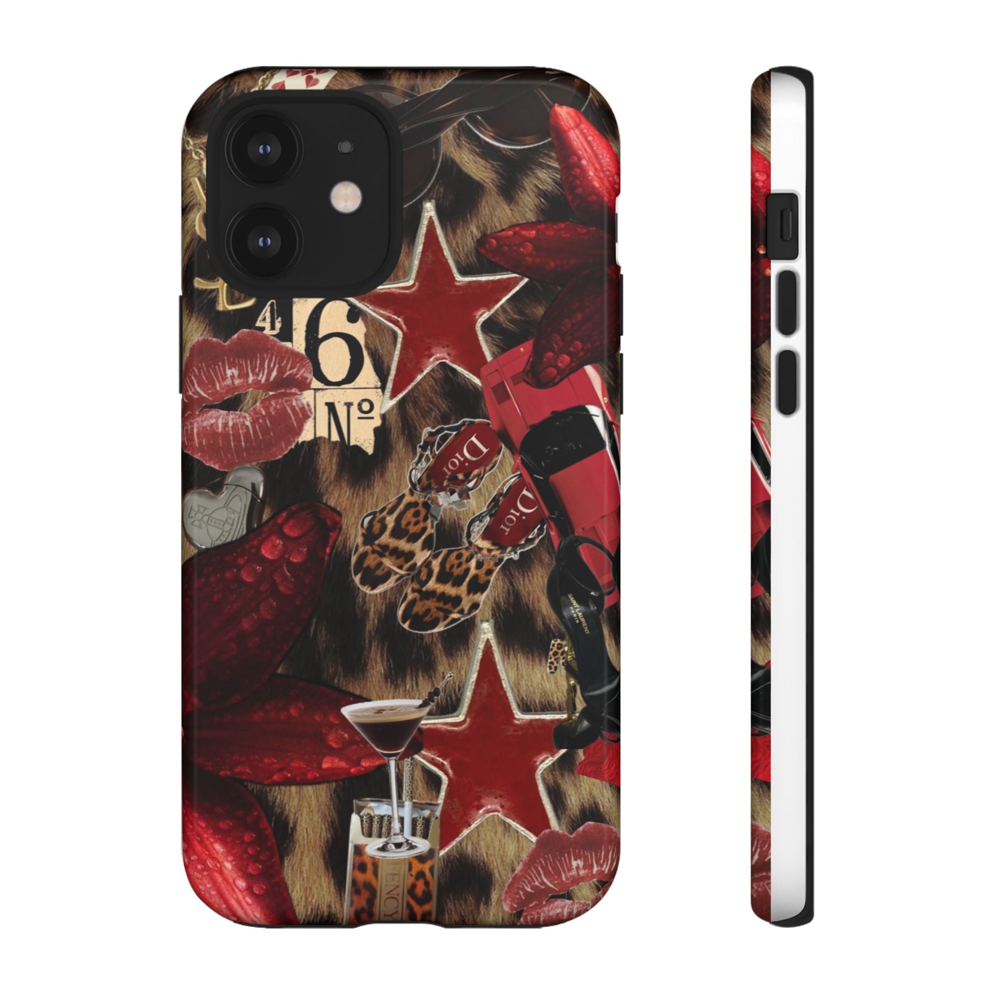 Cheetah Red Phone Case