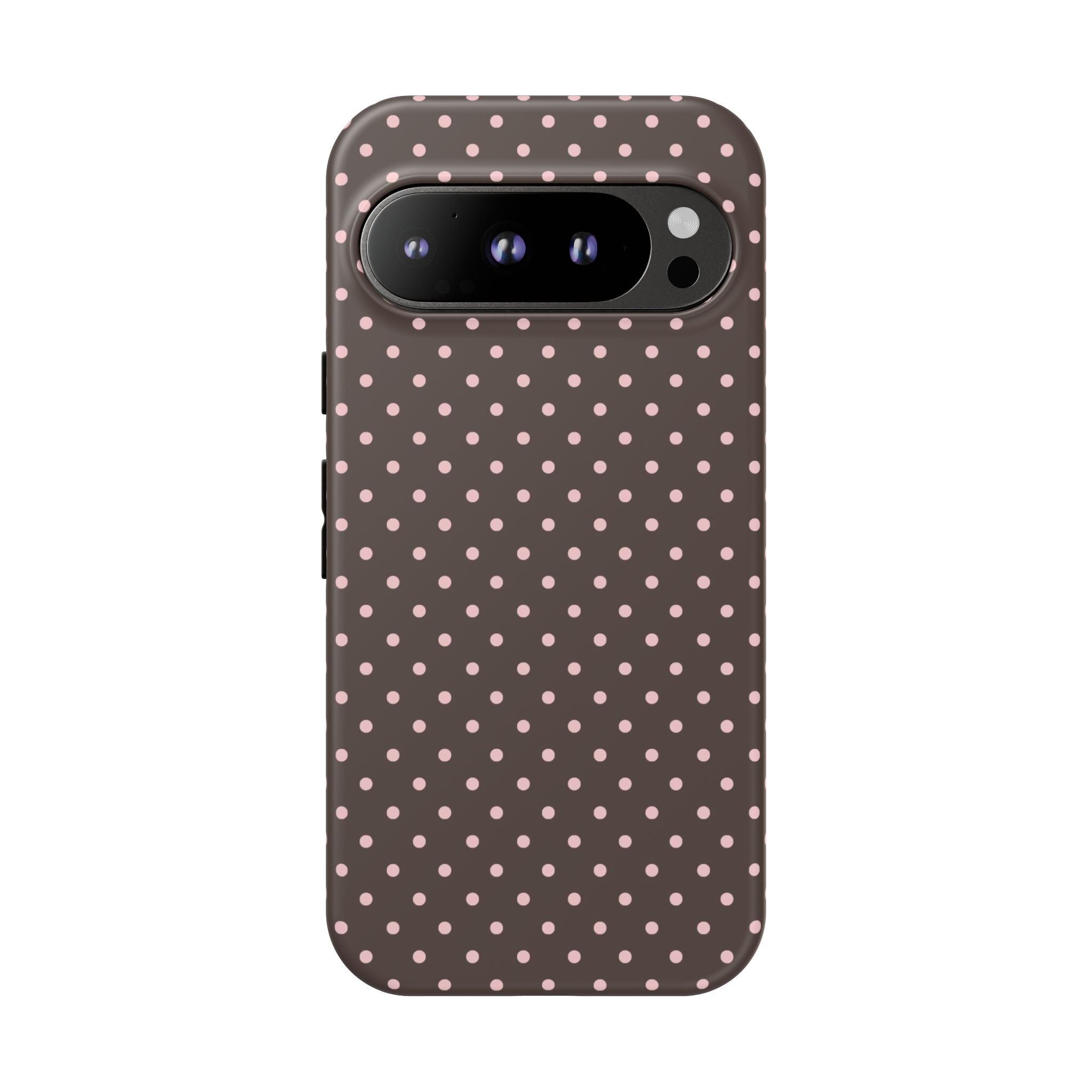 Brown Polka Phone Case