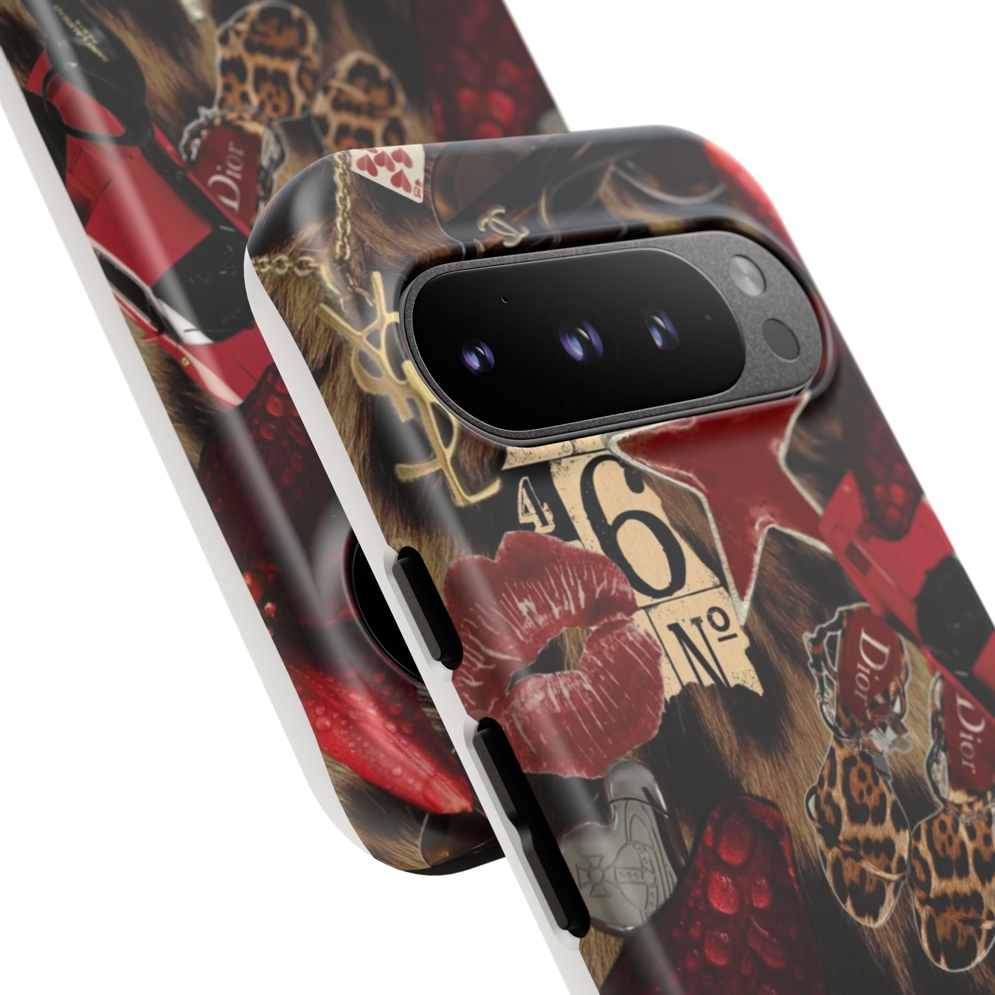 Cheetah Red Phone Case