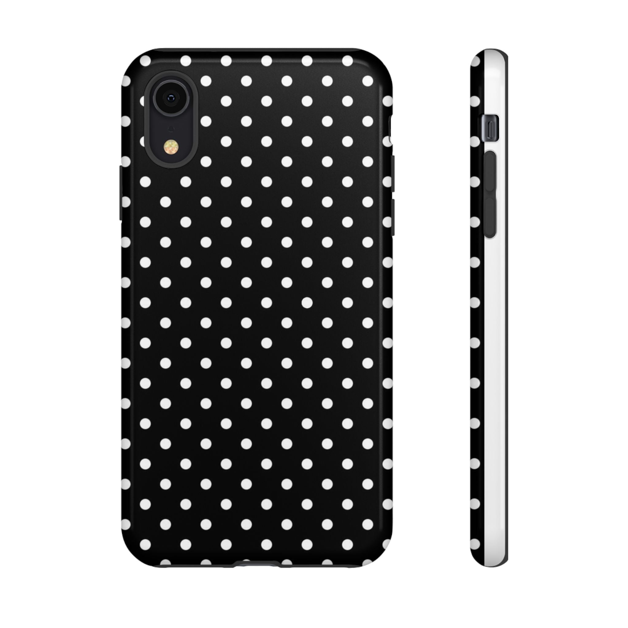 Black Polka Dot Phone Case