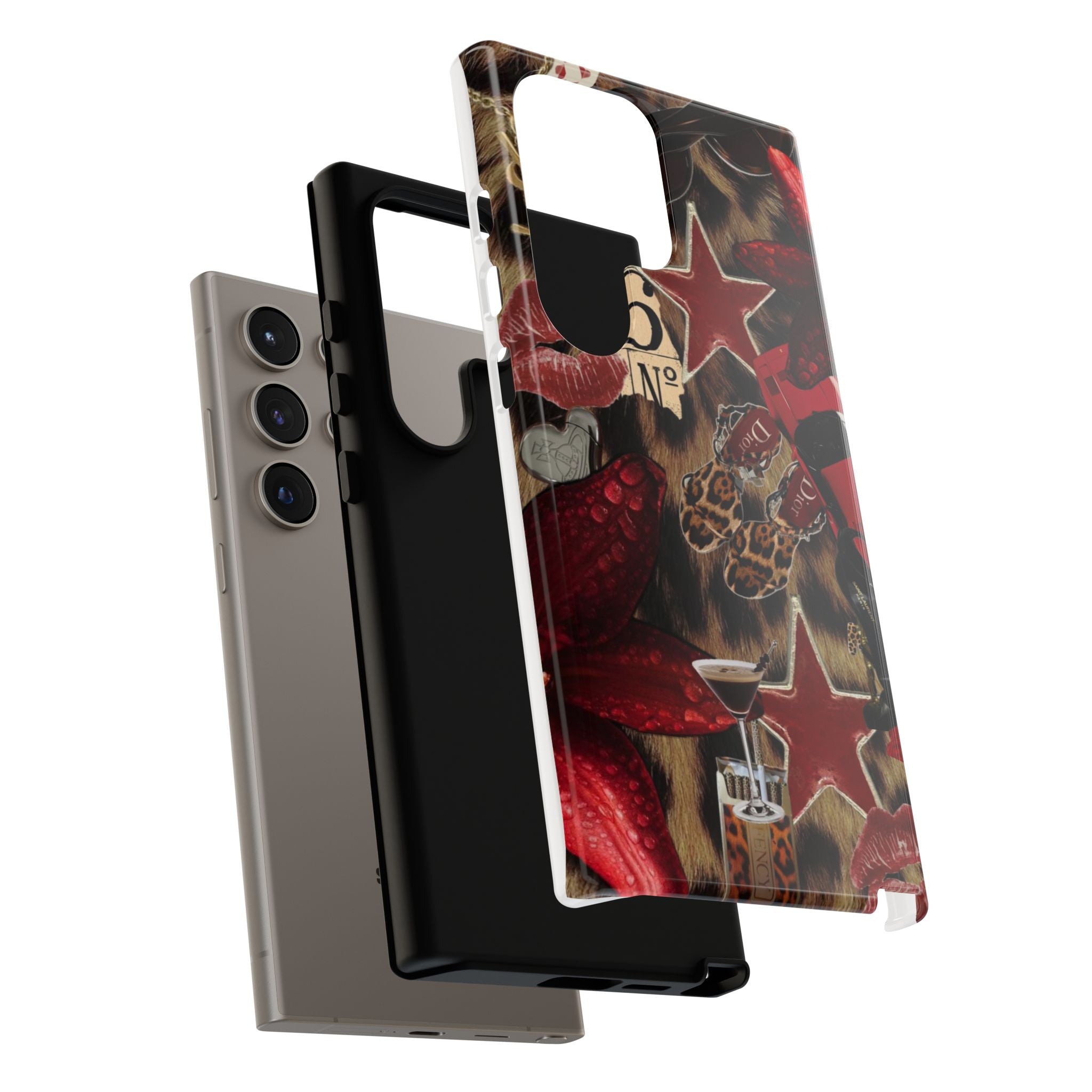 Cheetah Red Phone Case