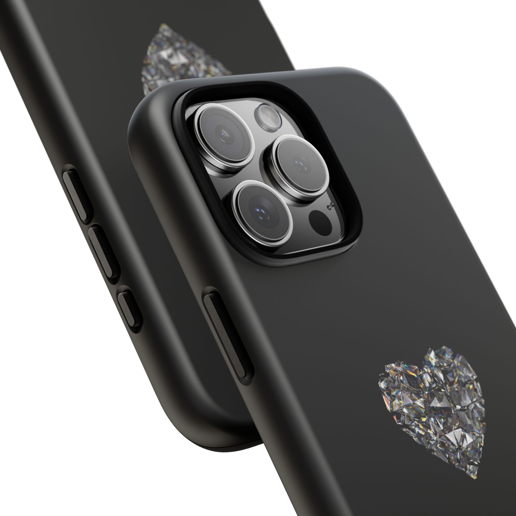 Crystal Heart Phone Case