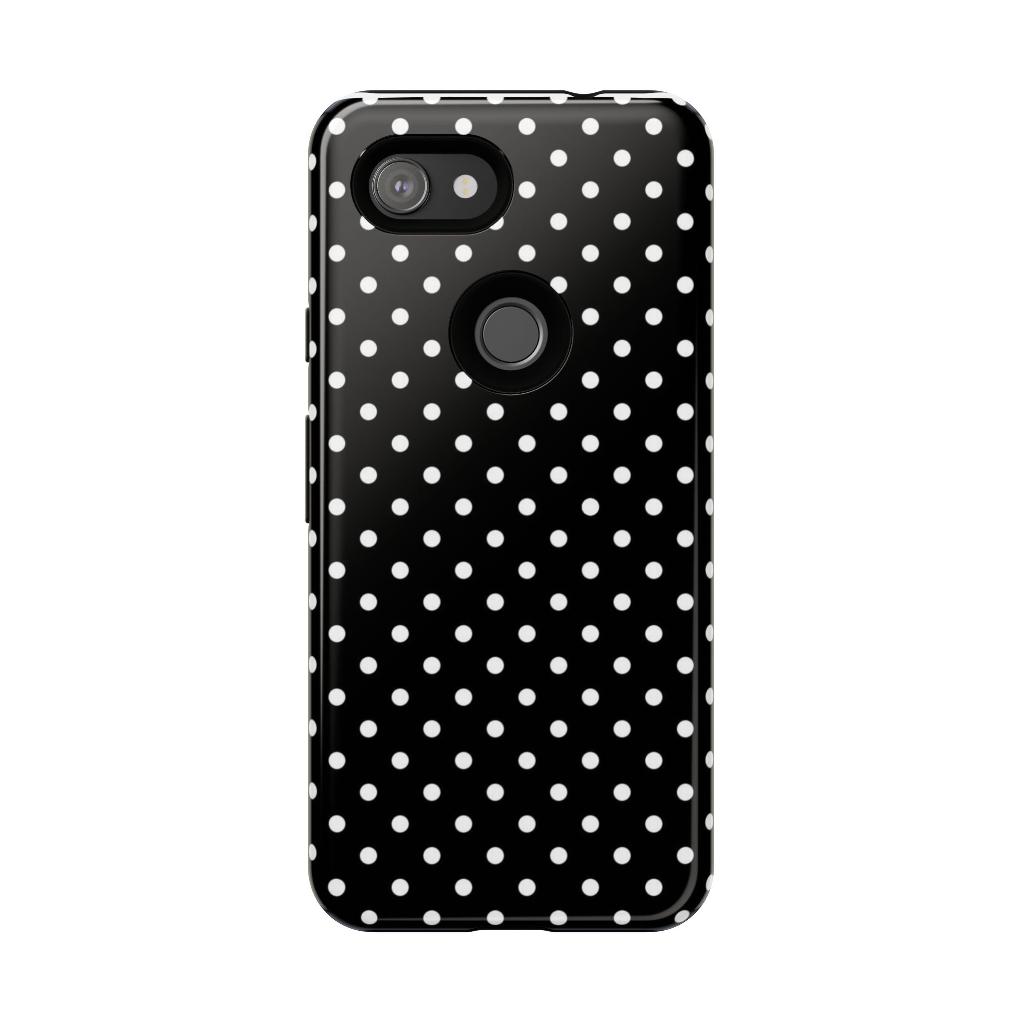 Black Polka Dot Phone Case