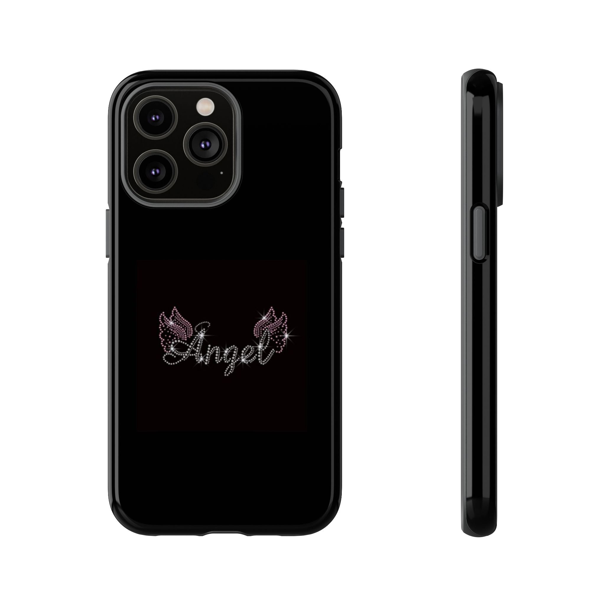 Glitter Angel Phone Case