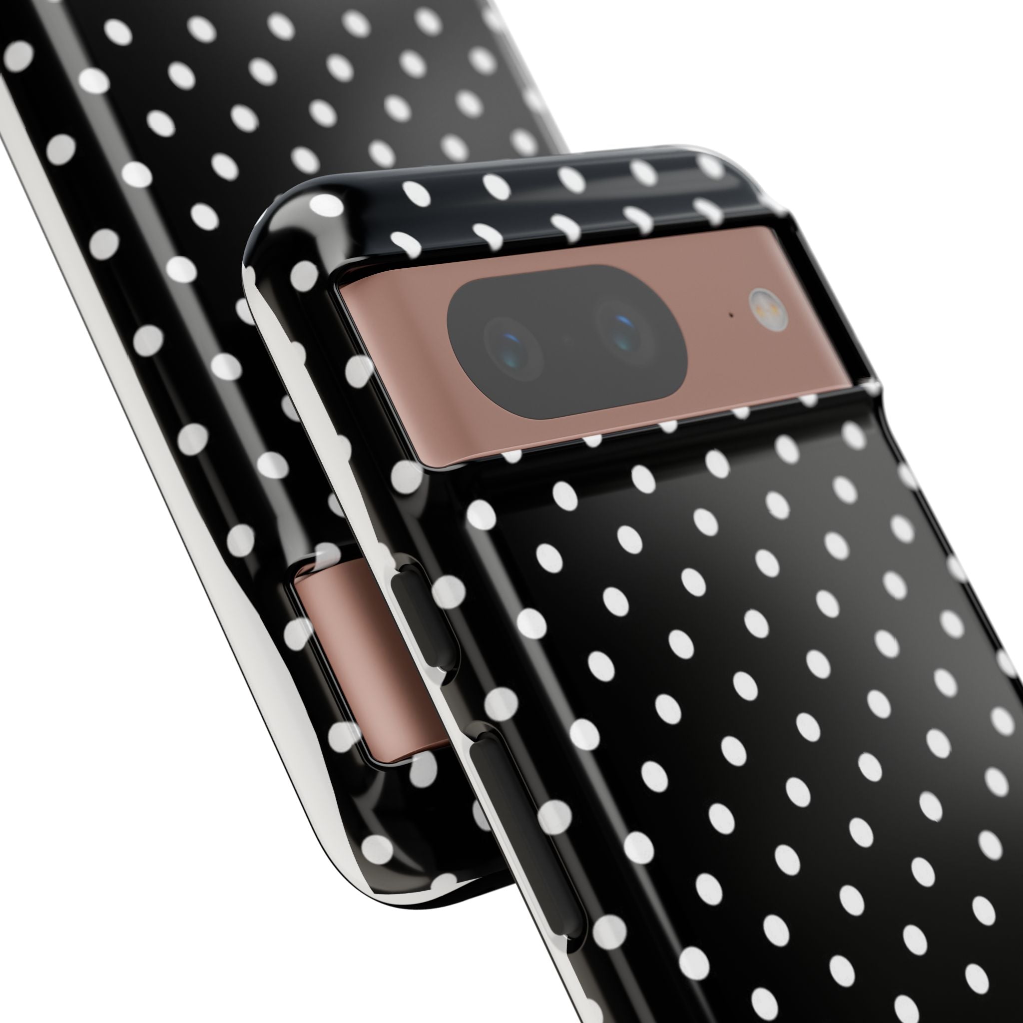 Black Polka Dot Phone Case
