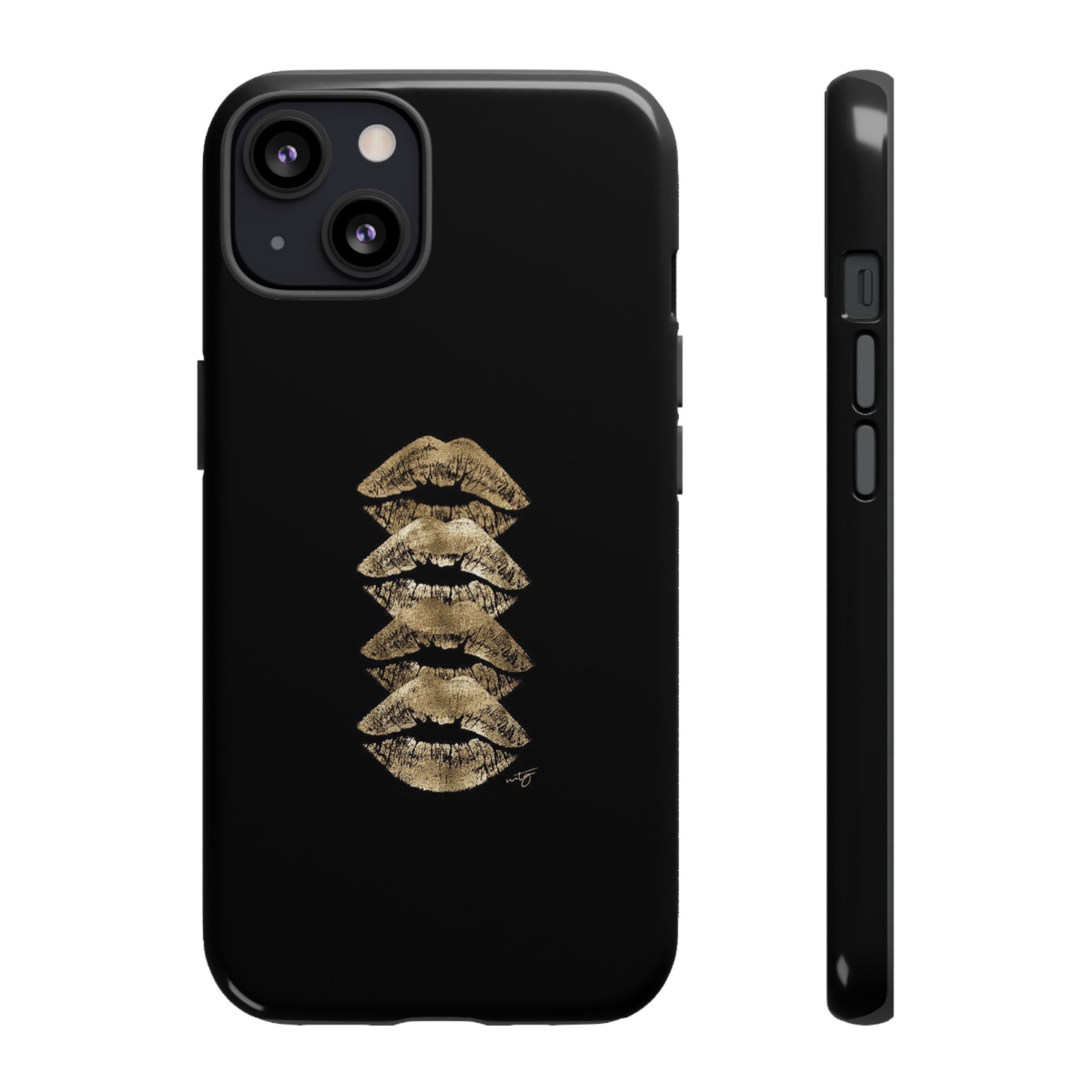 Golden Lipstick Phone Case