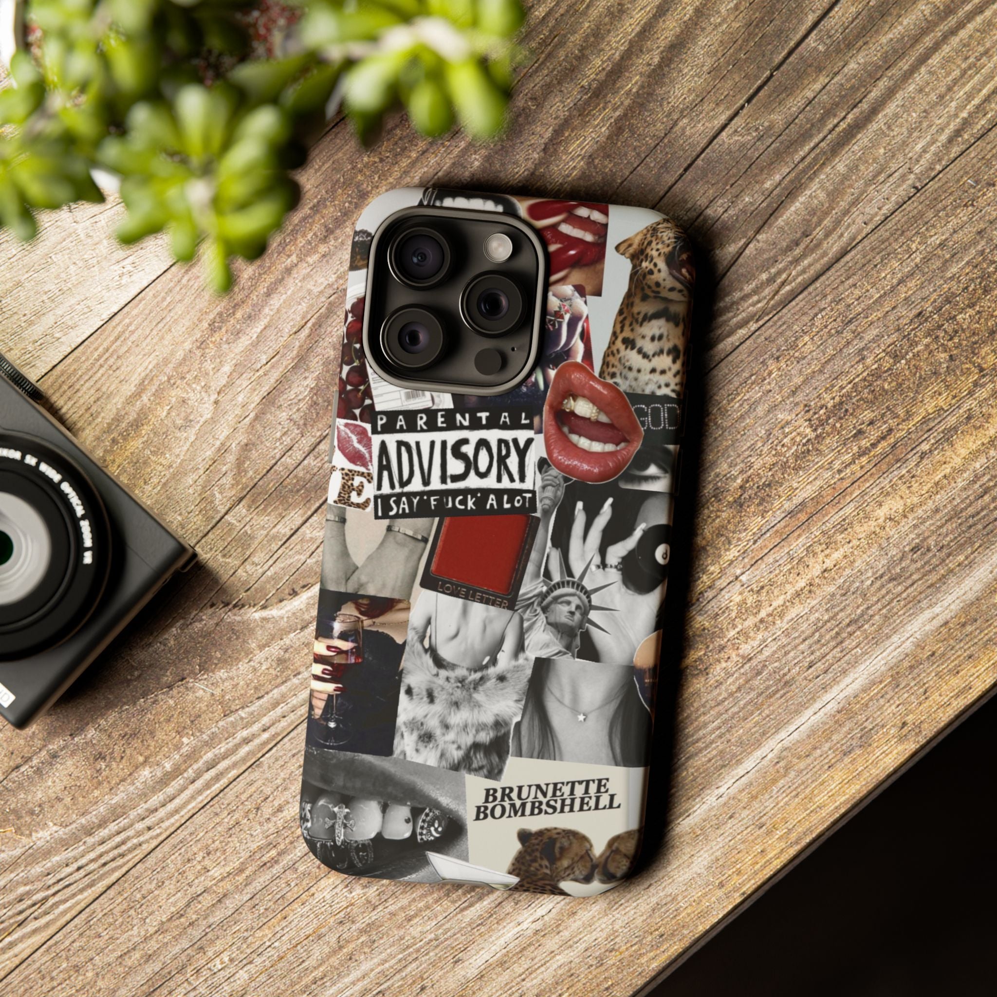Brunette Bombshell Phone Case