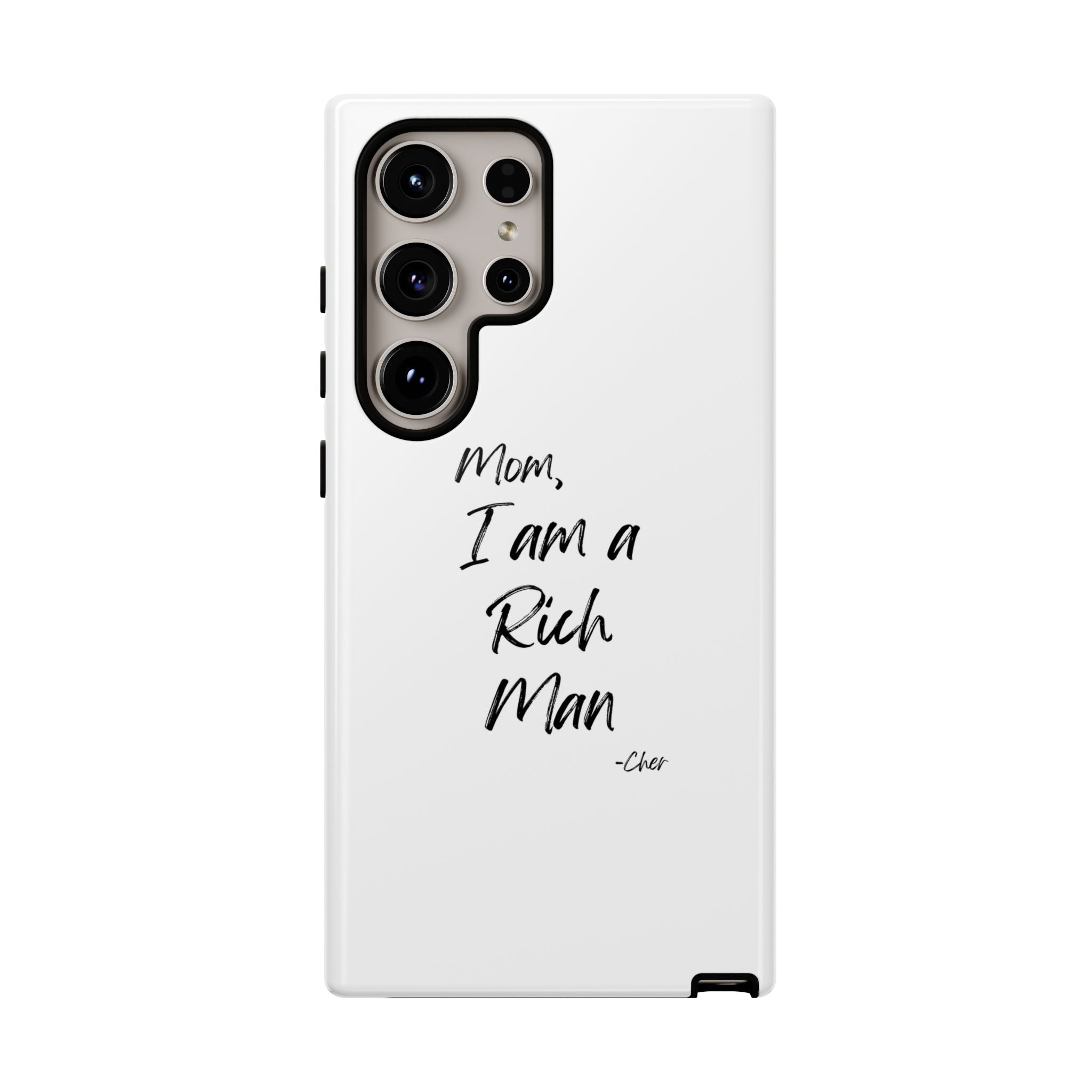 I Am a Rich Man Phone Case