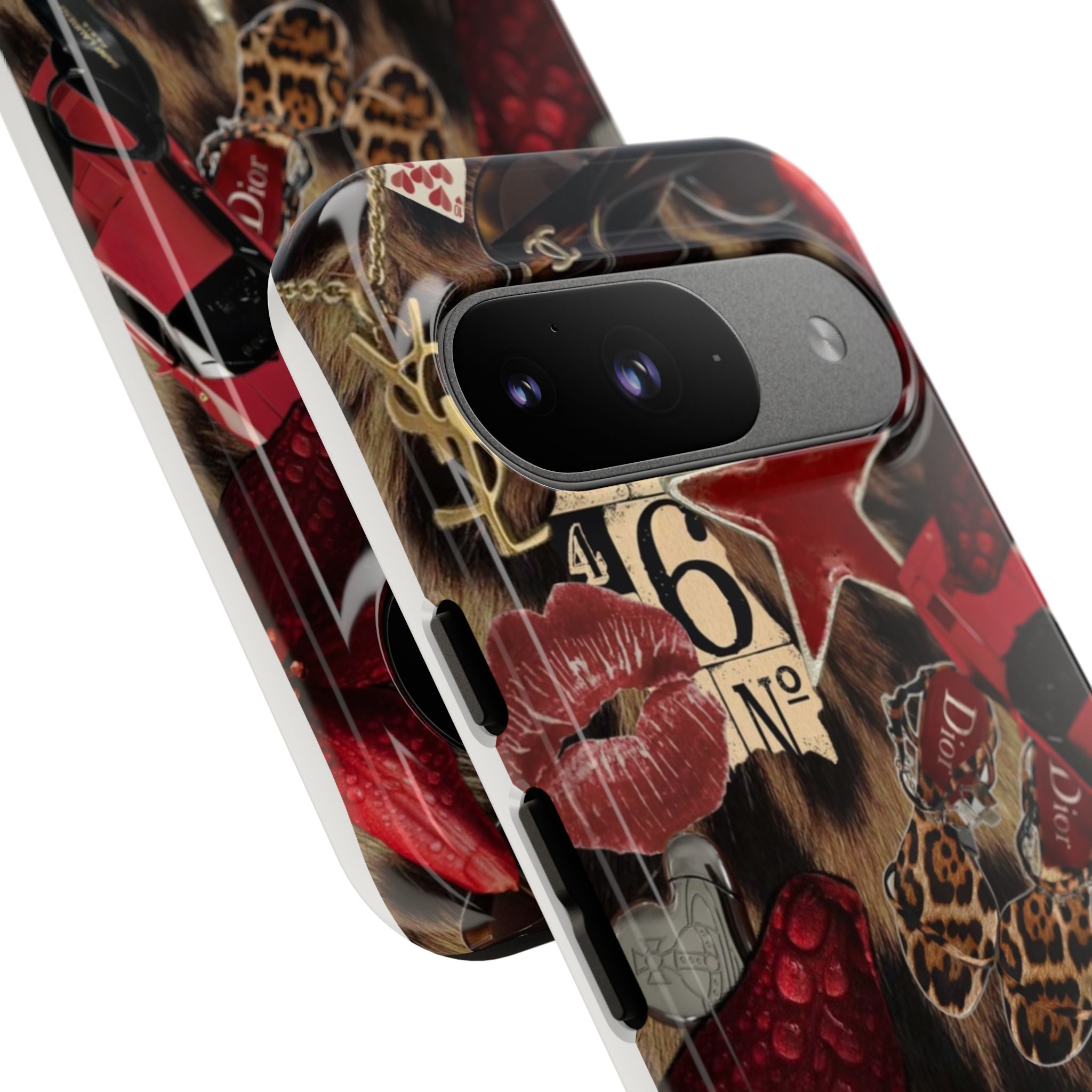 Cheetah Red Phone Case
