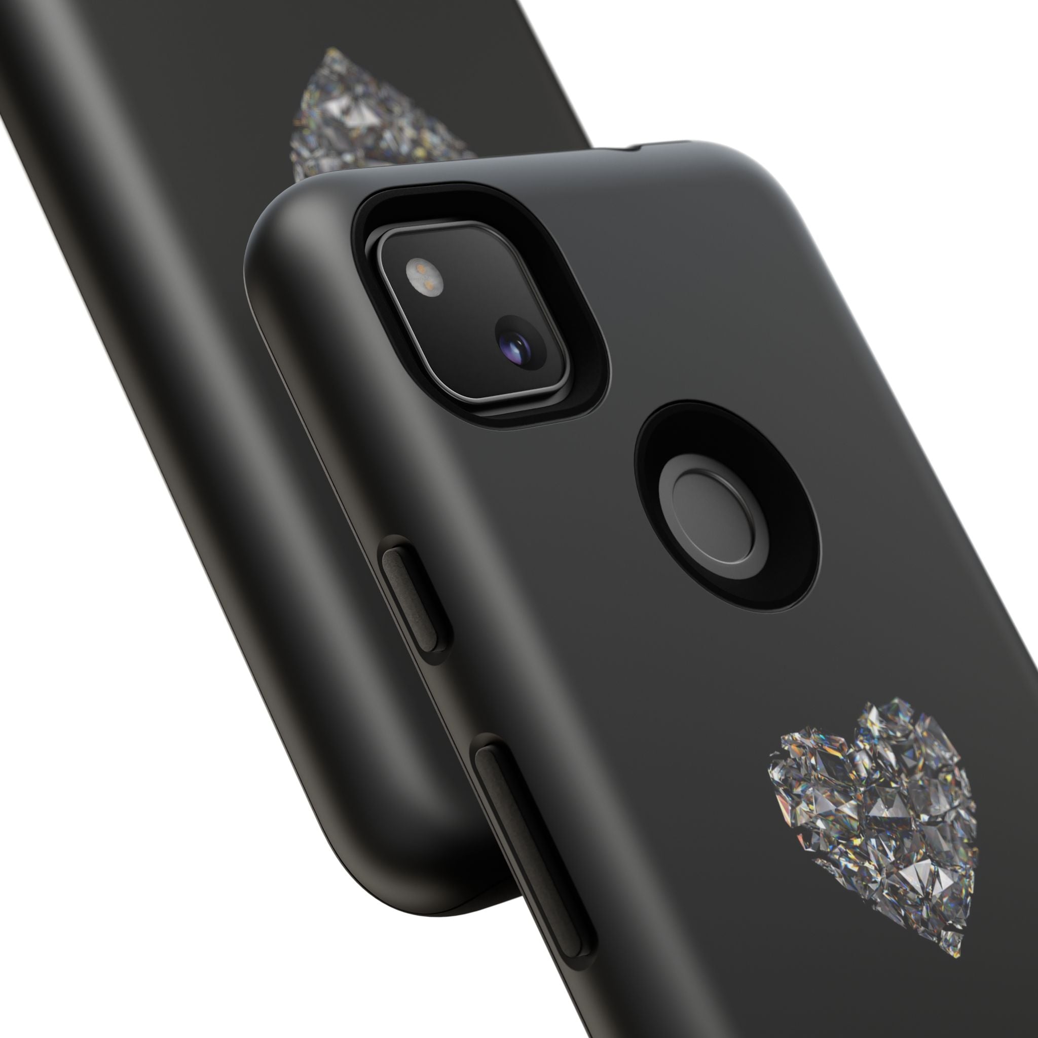 Crystal Heart Phone Case