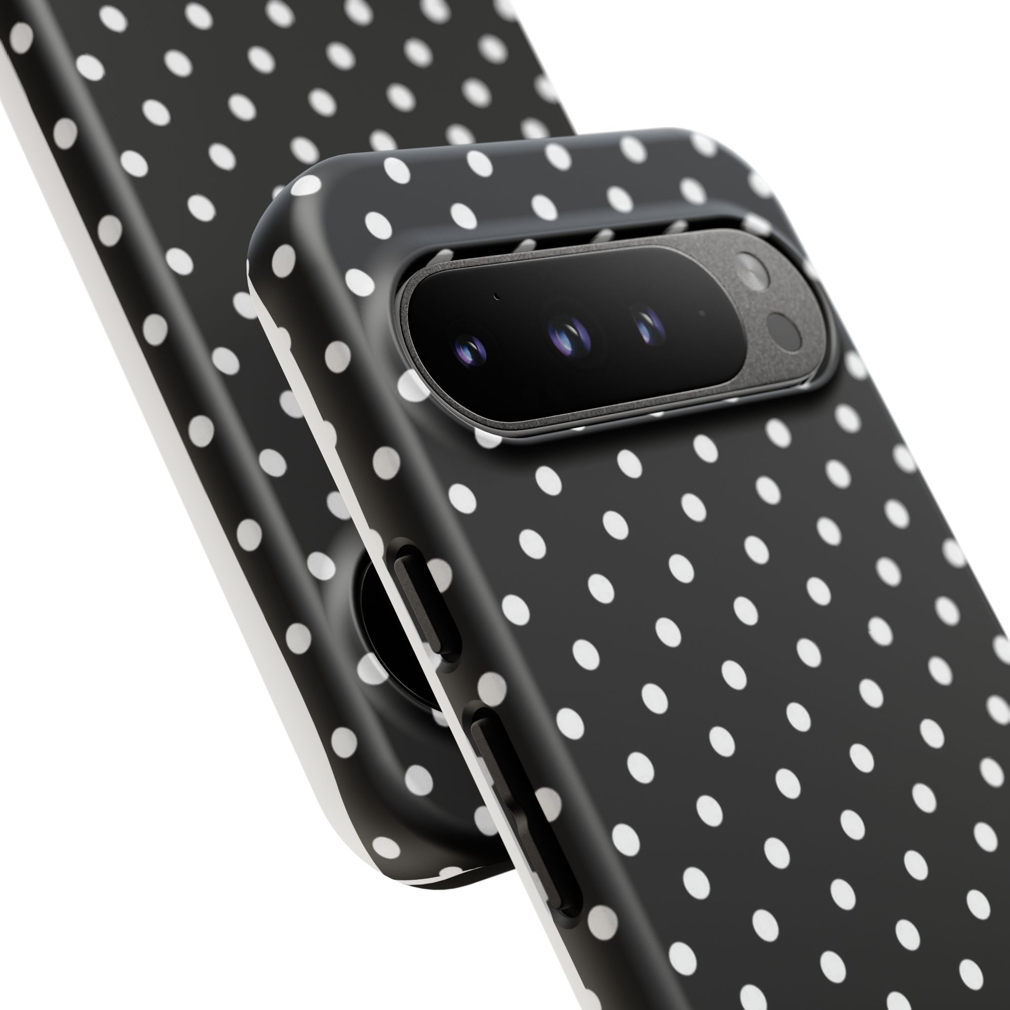 Black Polka Dot Phone Case