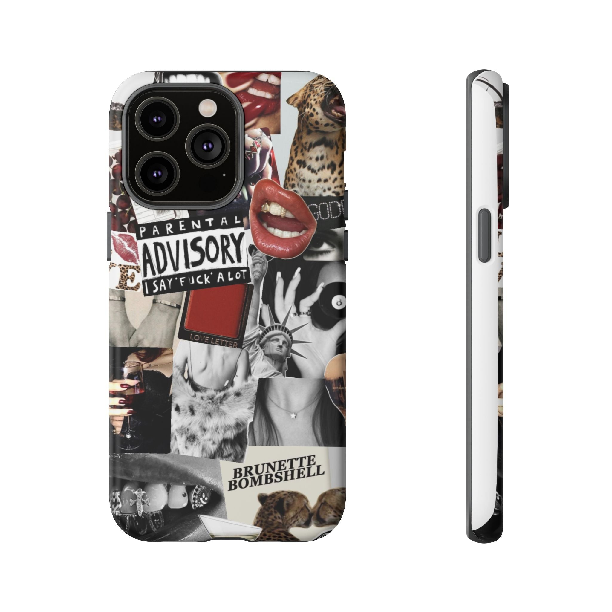 Brunette Bombshell Phone Case