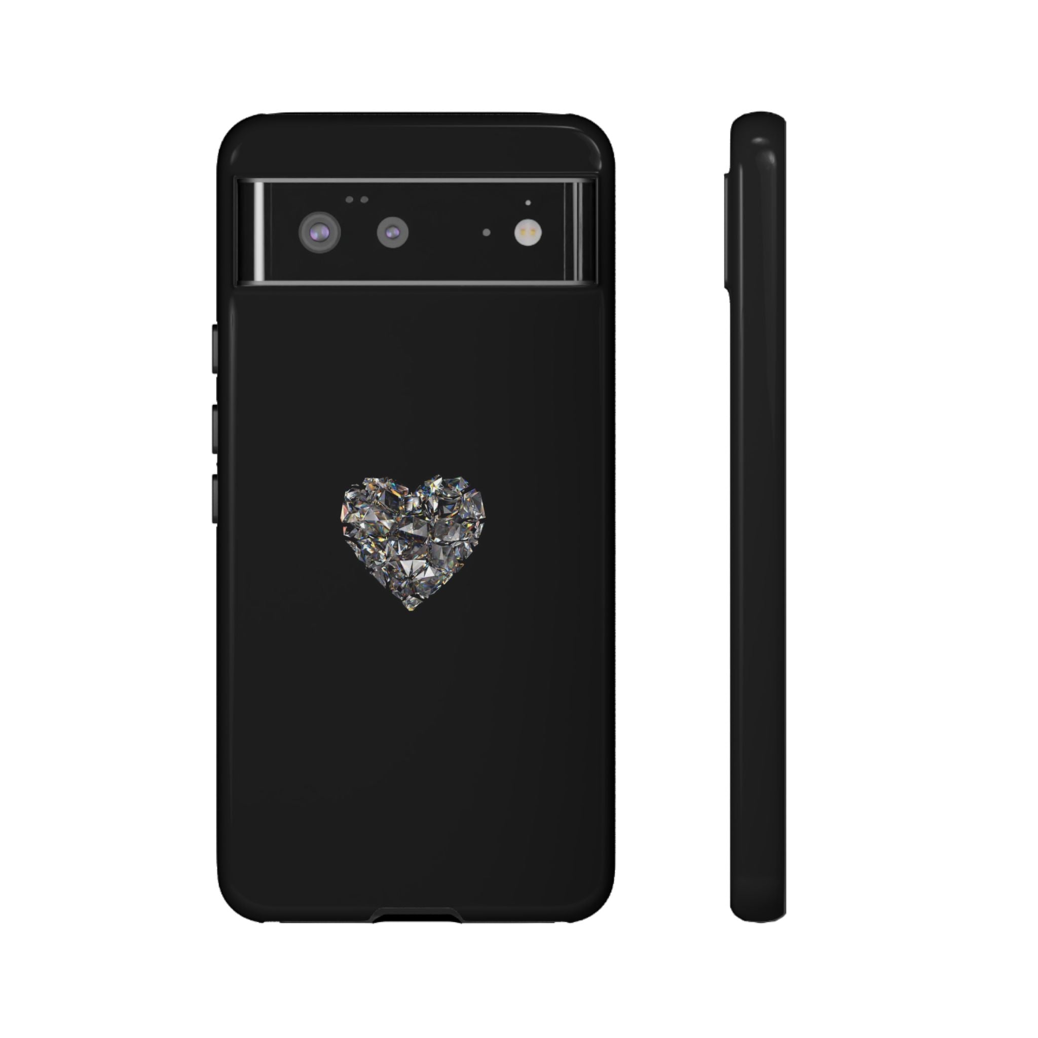 Crystal Heart Phone Case