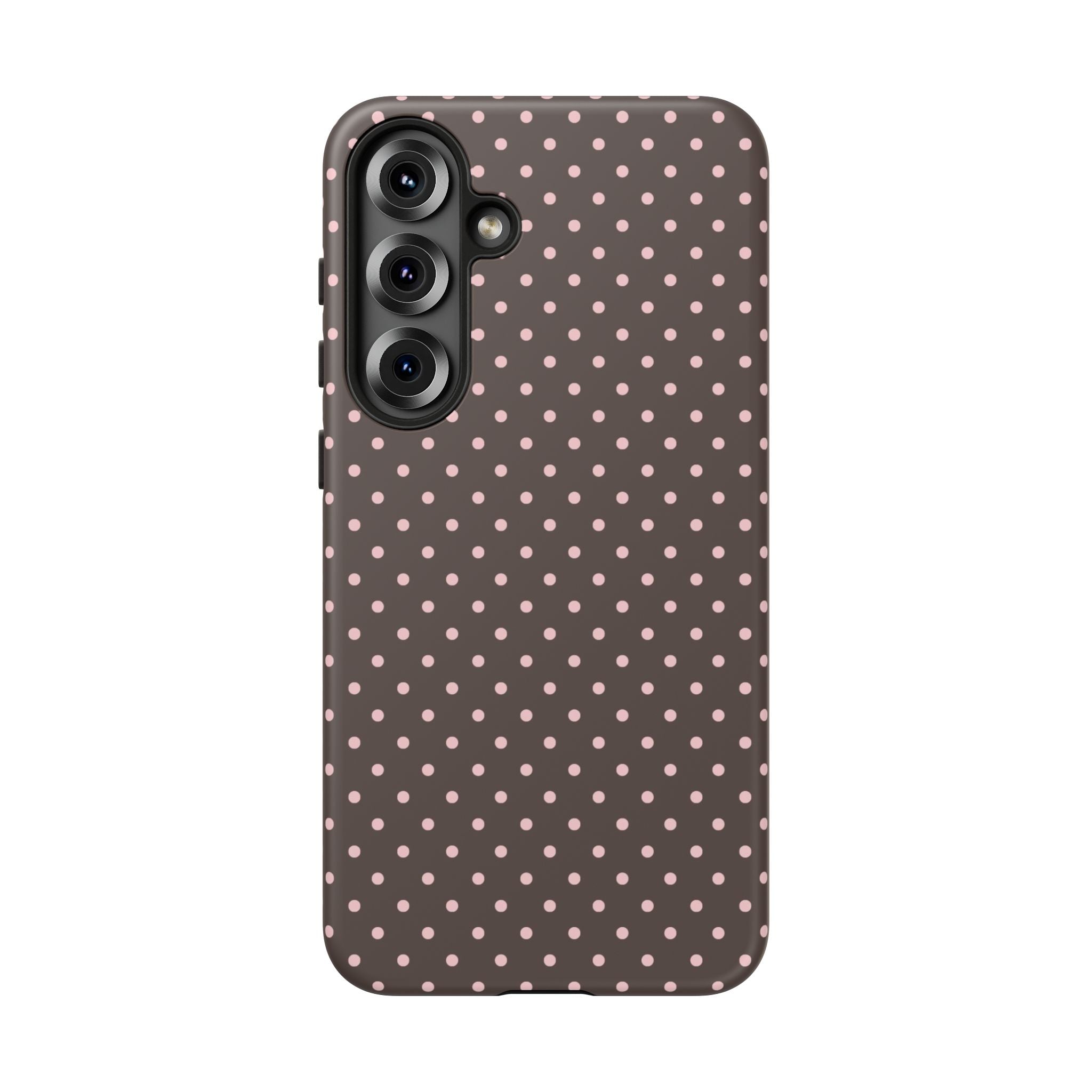 Brown Polka Phone Case