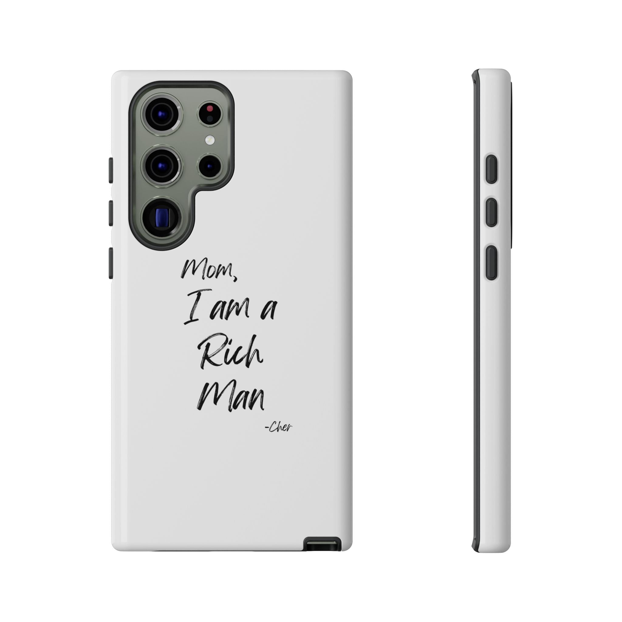 I Am a Rich Man Phone Case