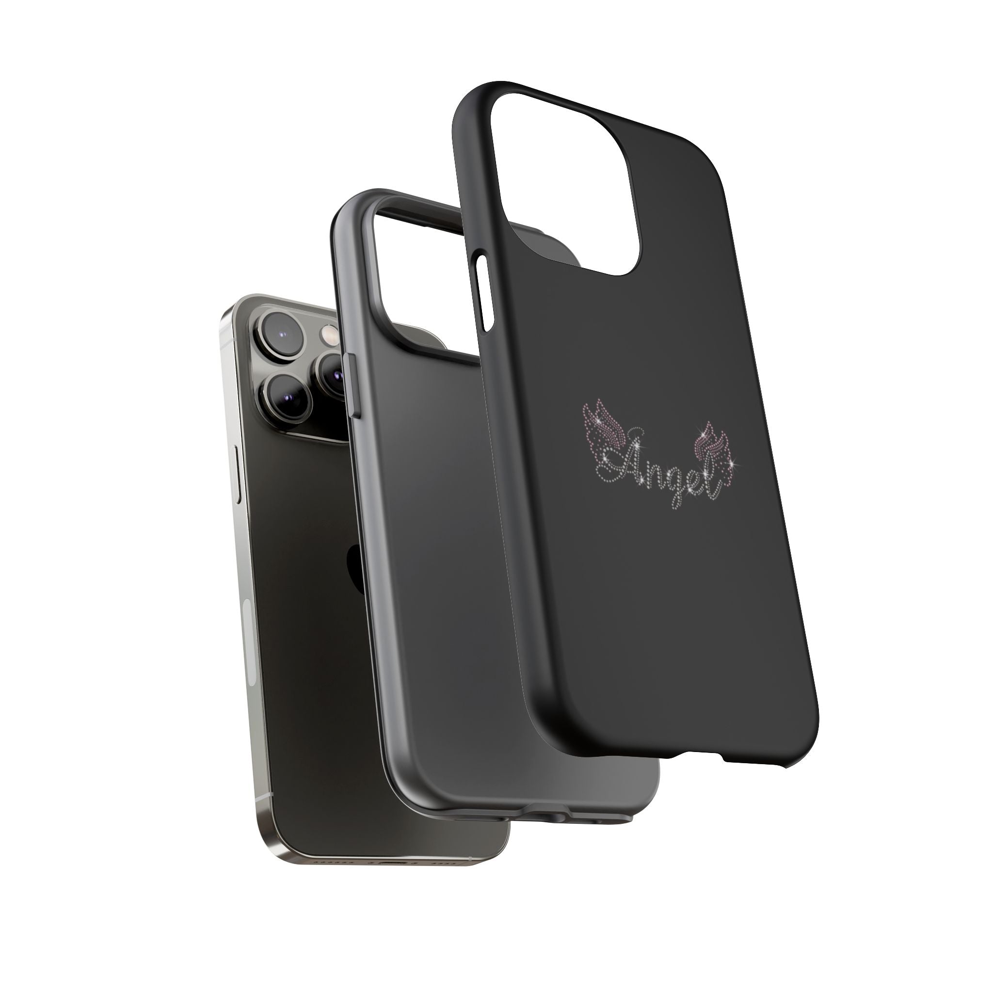 Glitter Angel Phone Case