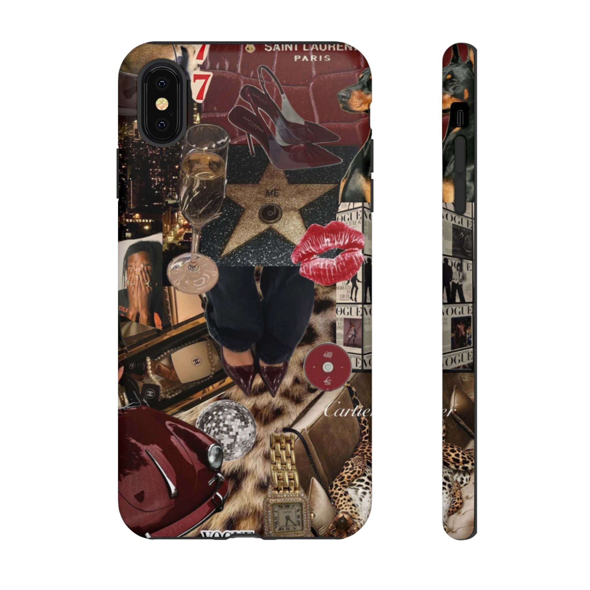 Cherry Red Aesthetic Phone Case