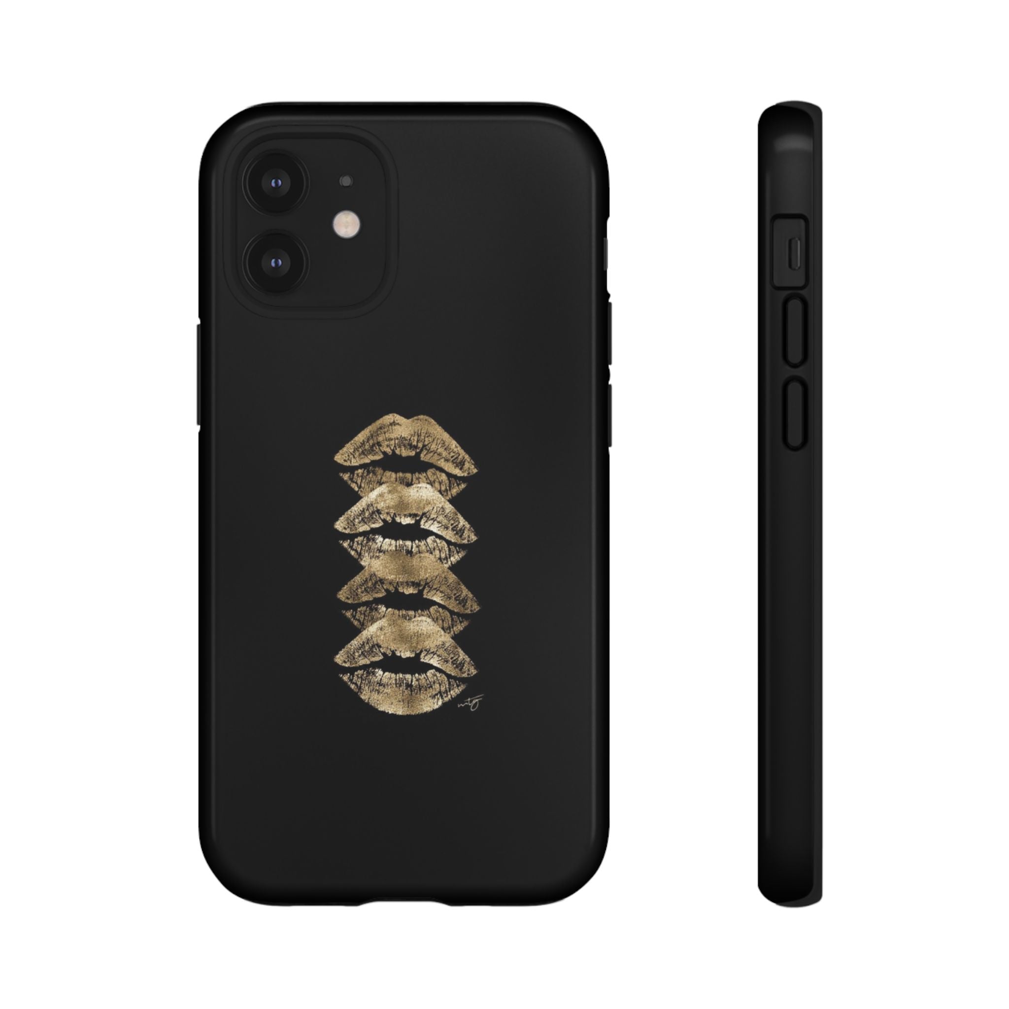 Golden Lipstick Phone Case