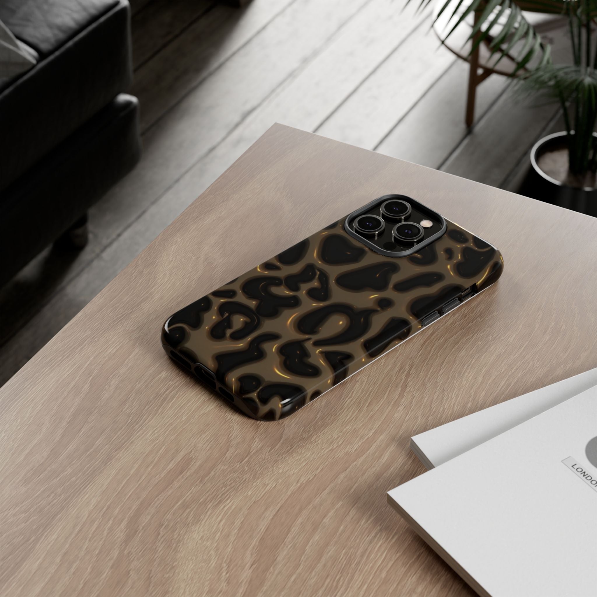 Bubble Leopard Phone Case