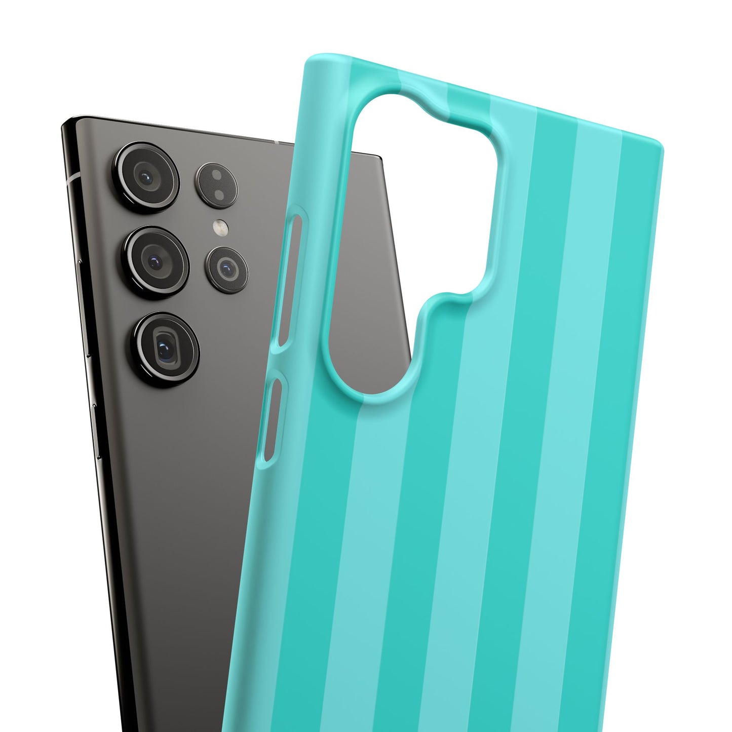 Striped Aqua Case