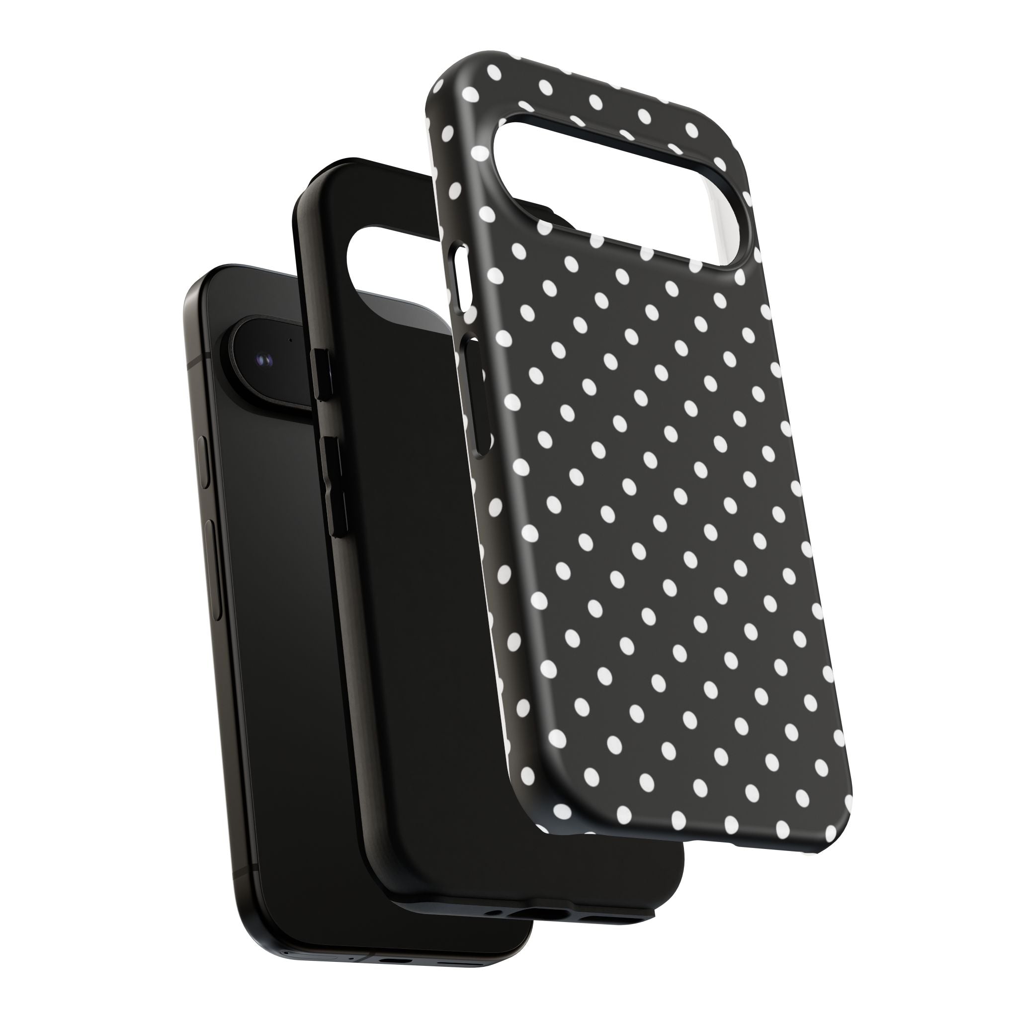Black Polka Dot Phone Case