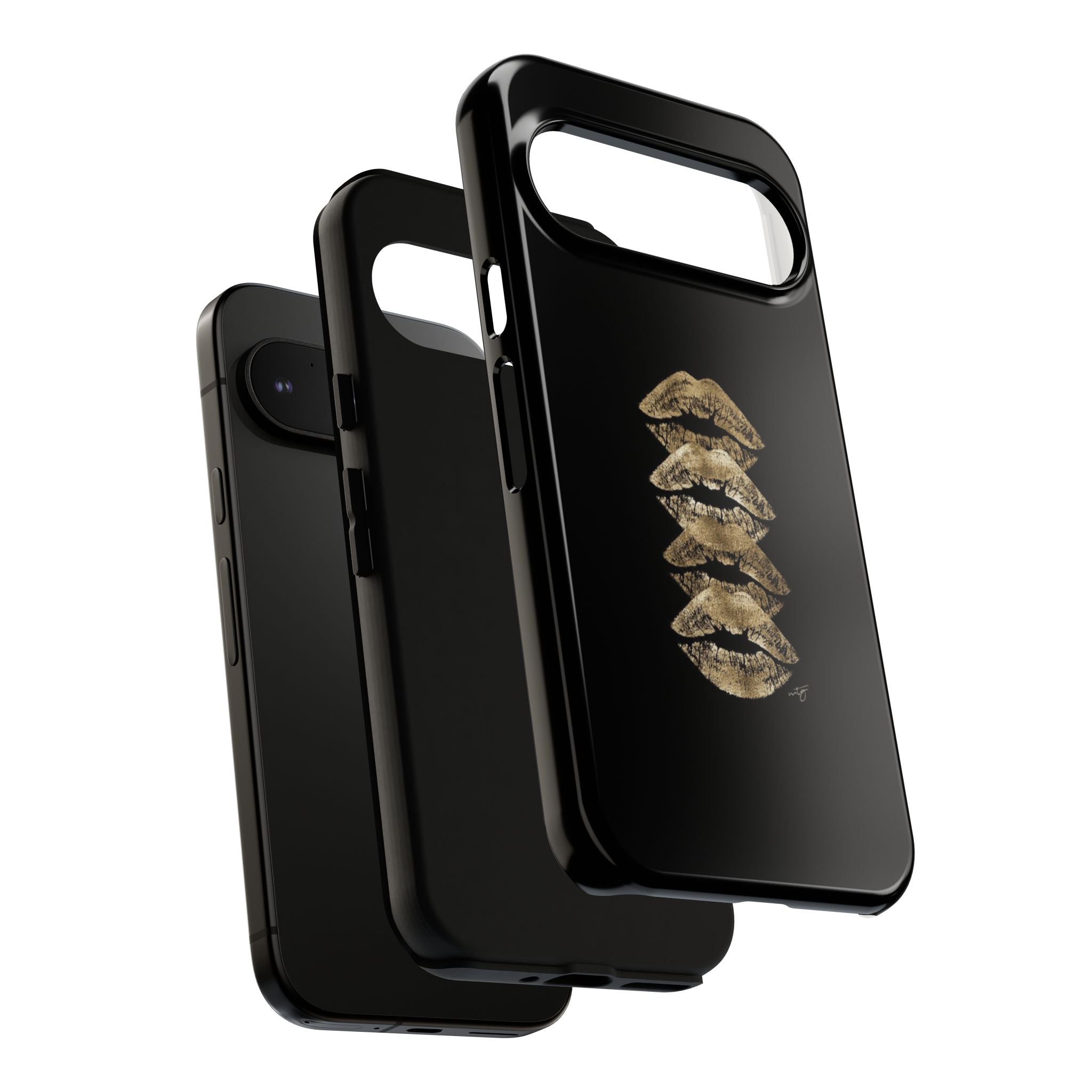 Golden Lipstick Phone Case
