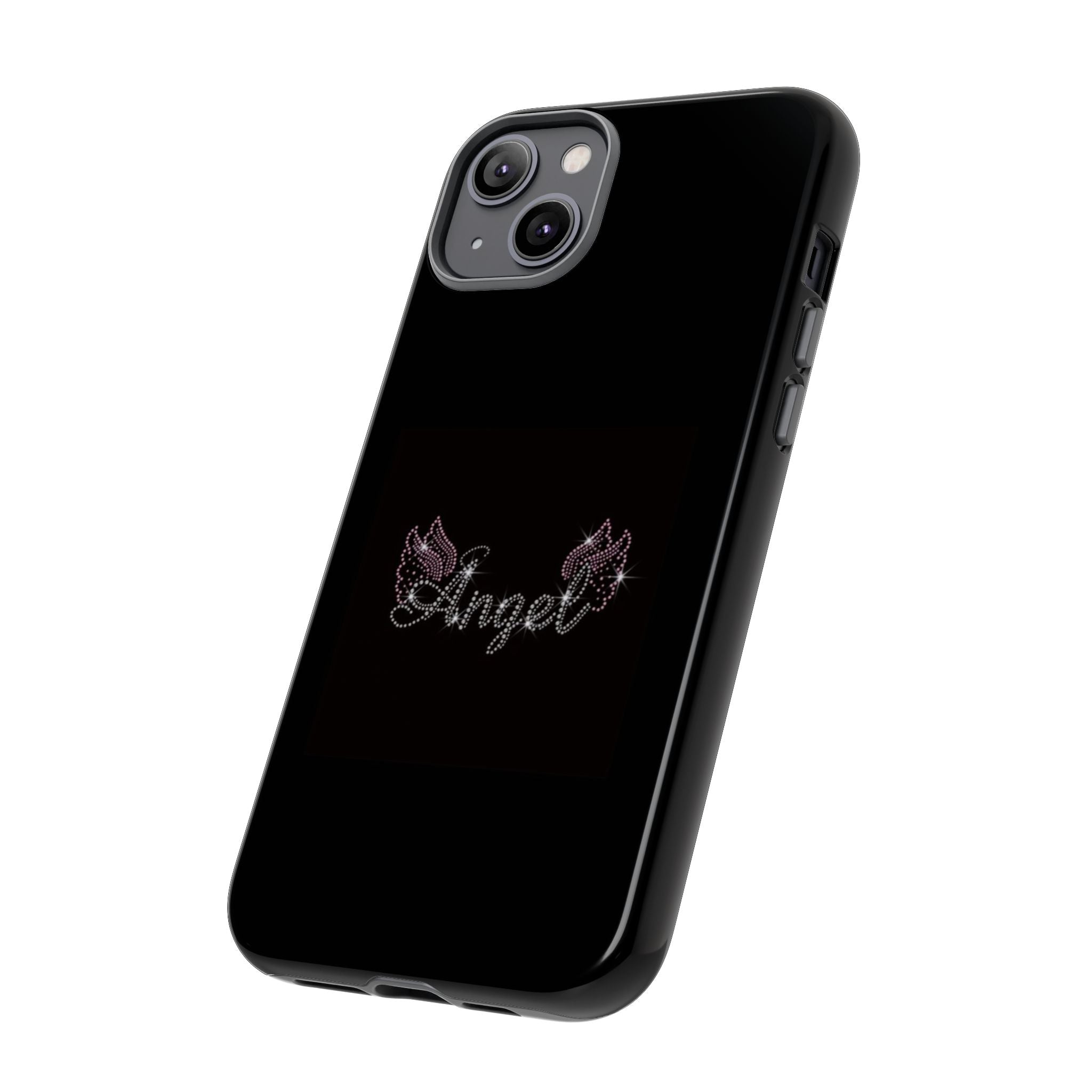 Glitter Angel Phone Case