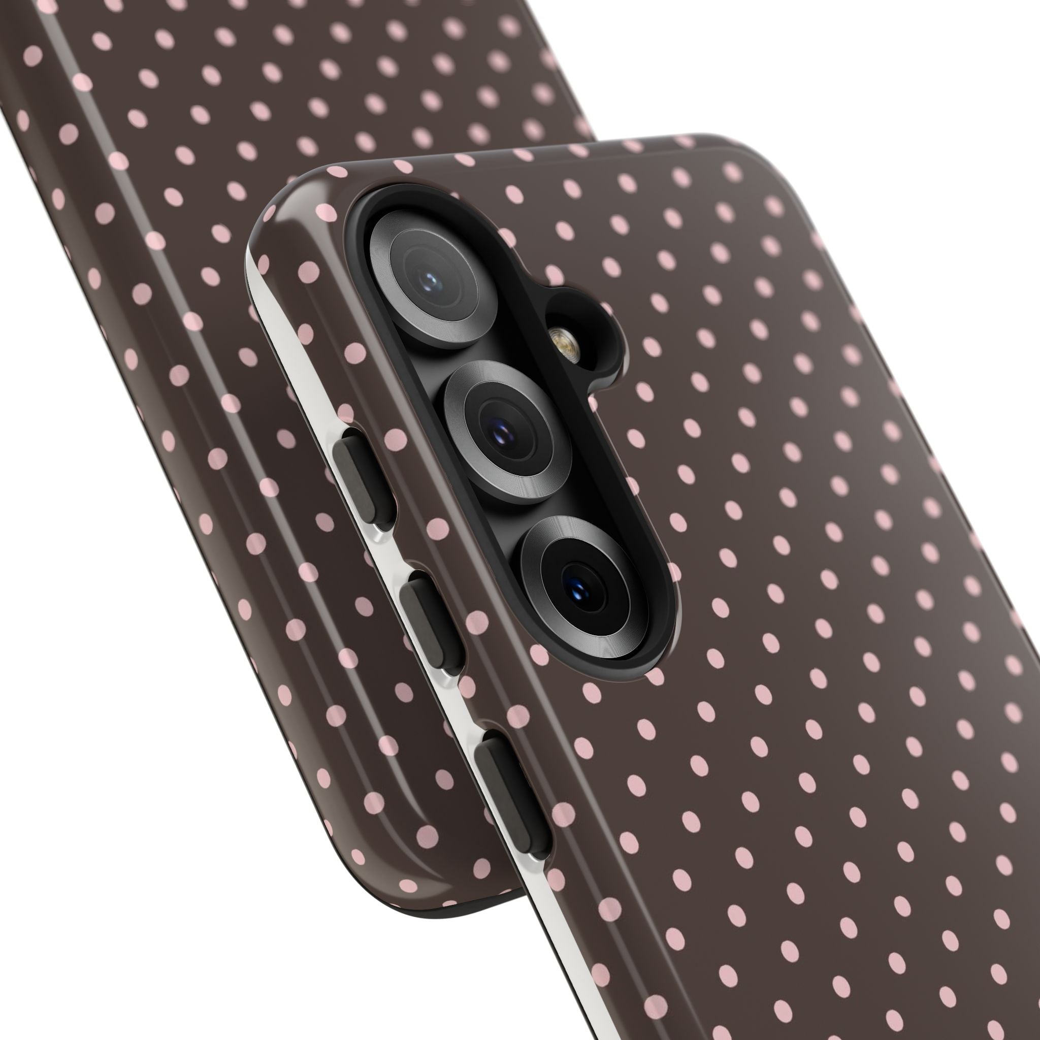 Brown Polka Phone Case