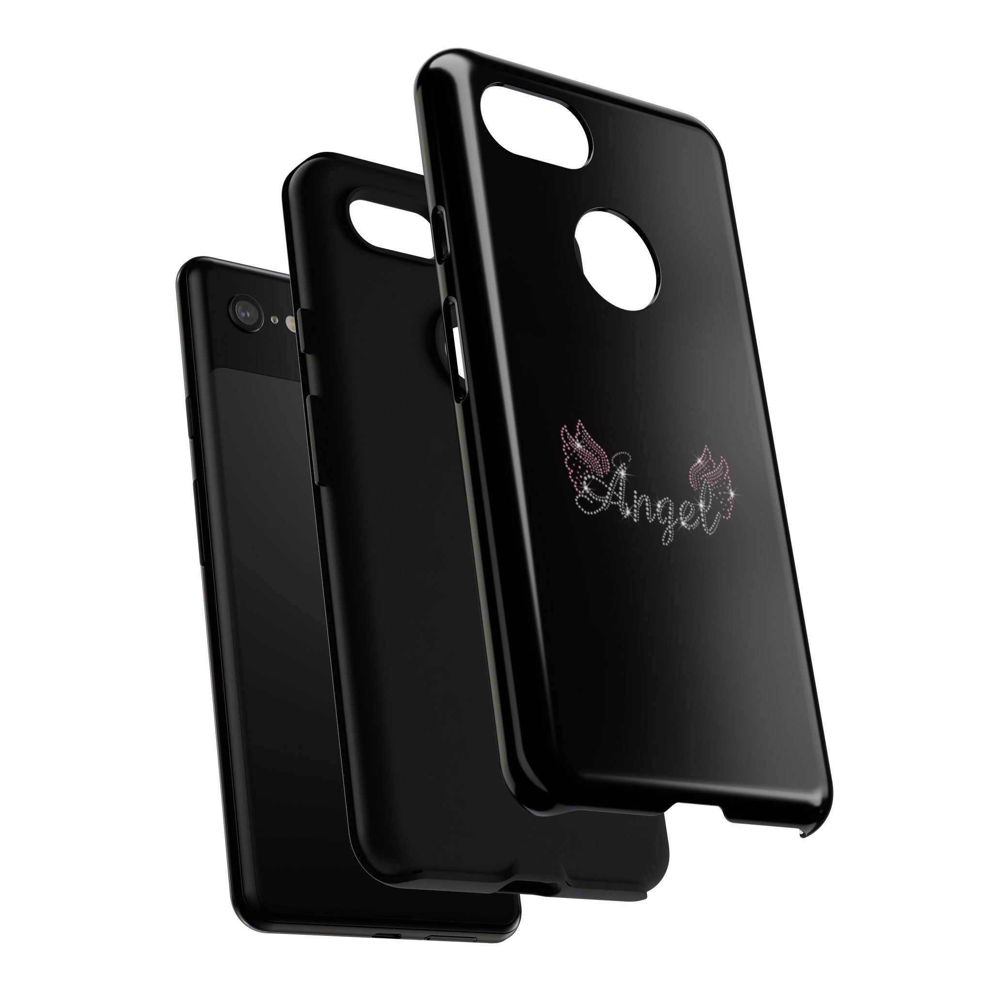 Glitter Angel Phone Case