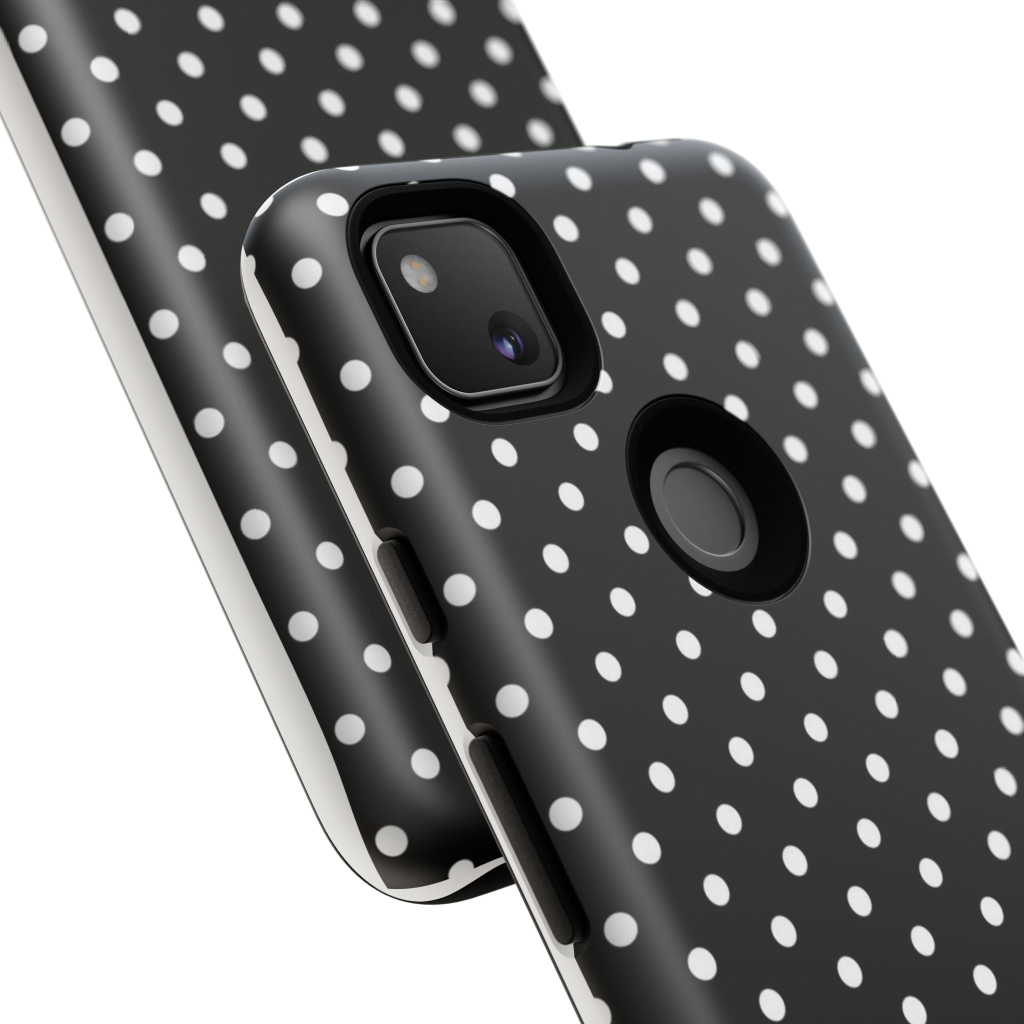 Black Polka Dot Phone Case