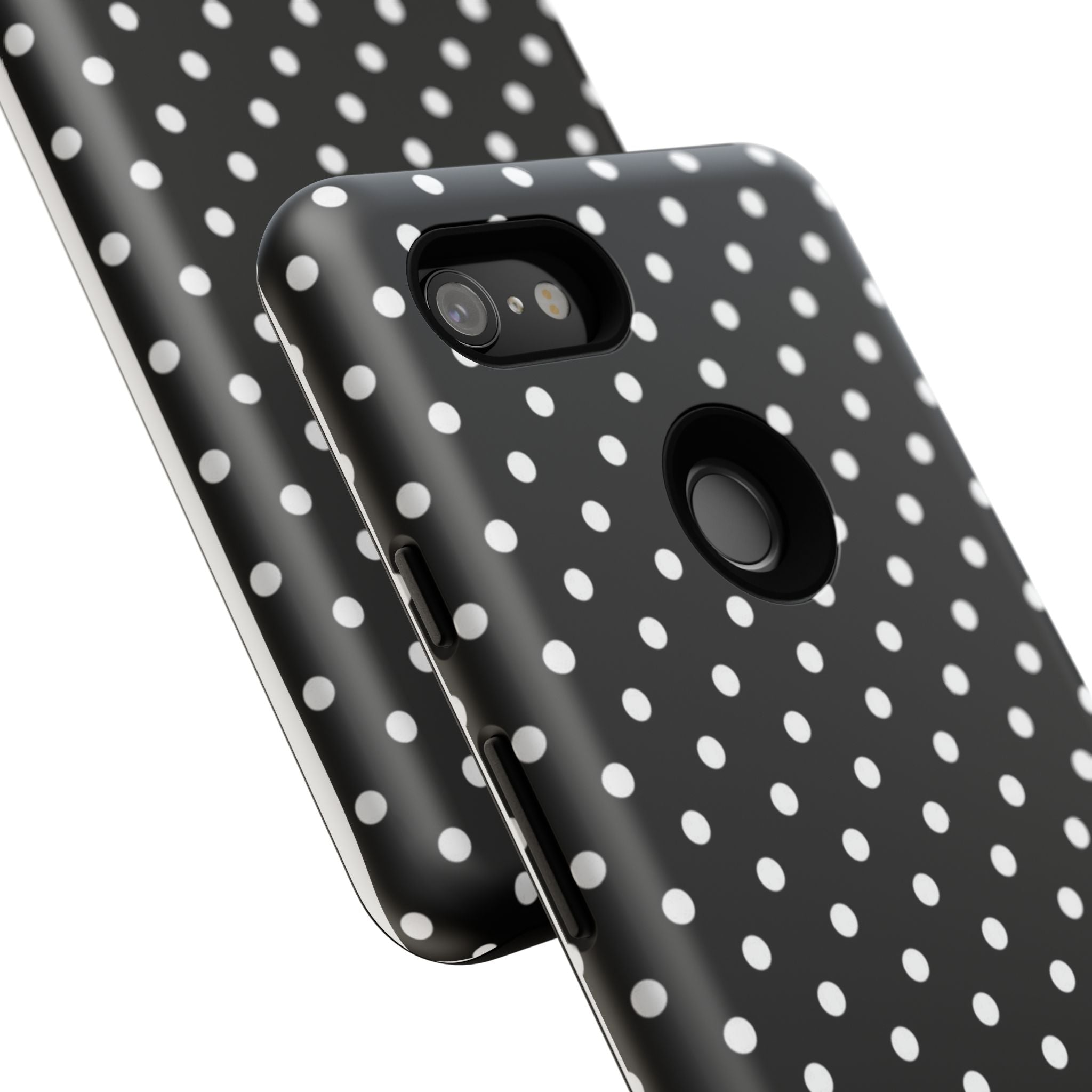Black Polka Dot Phone Case