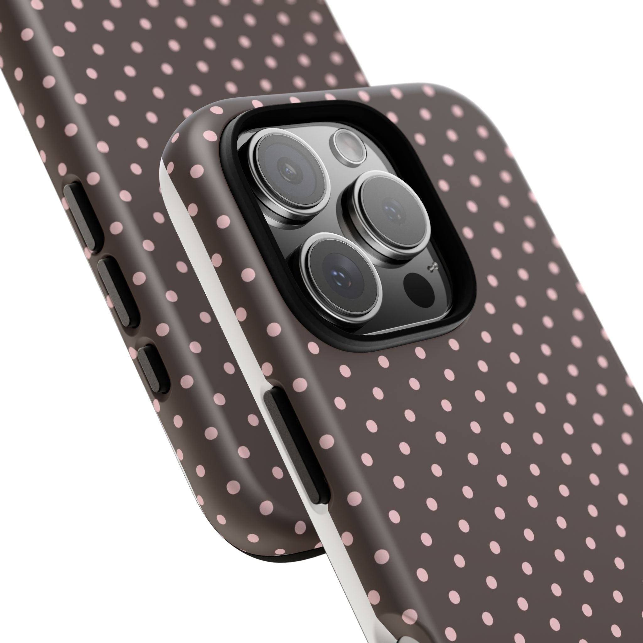 Brown Polka Phone Case