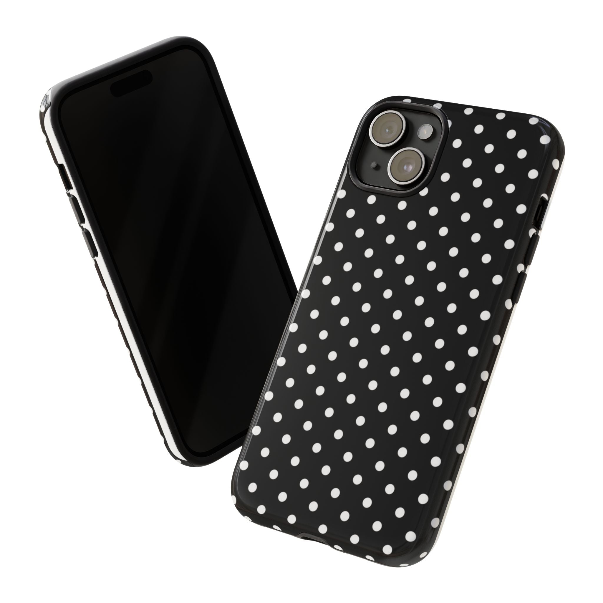 Black Polka Dot Phone Case