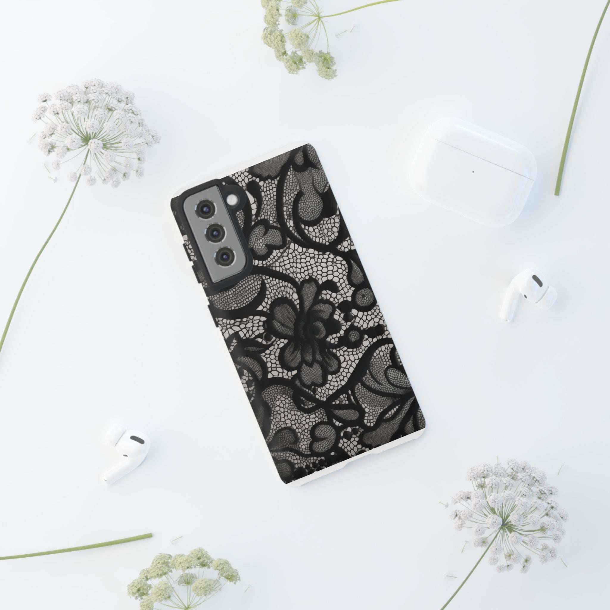 Black Lace Phone Case