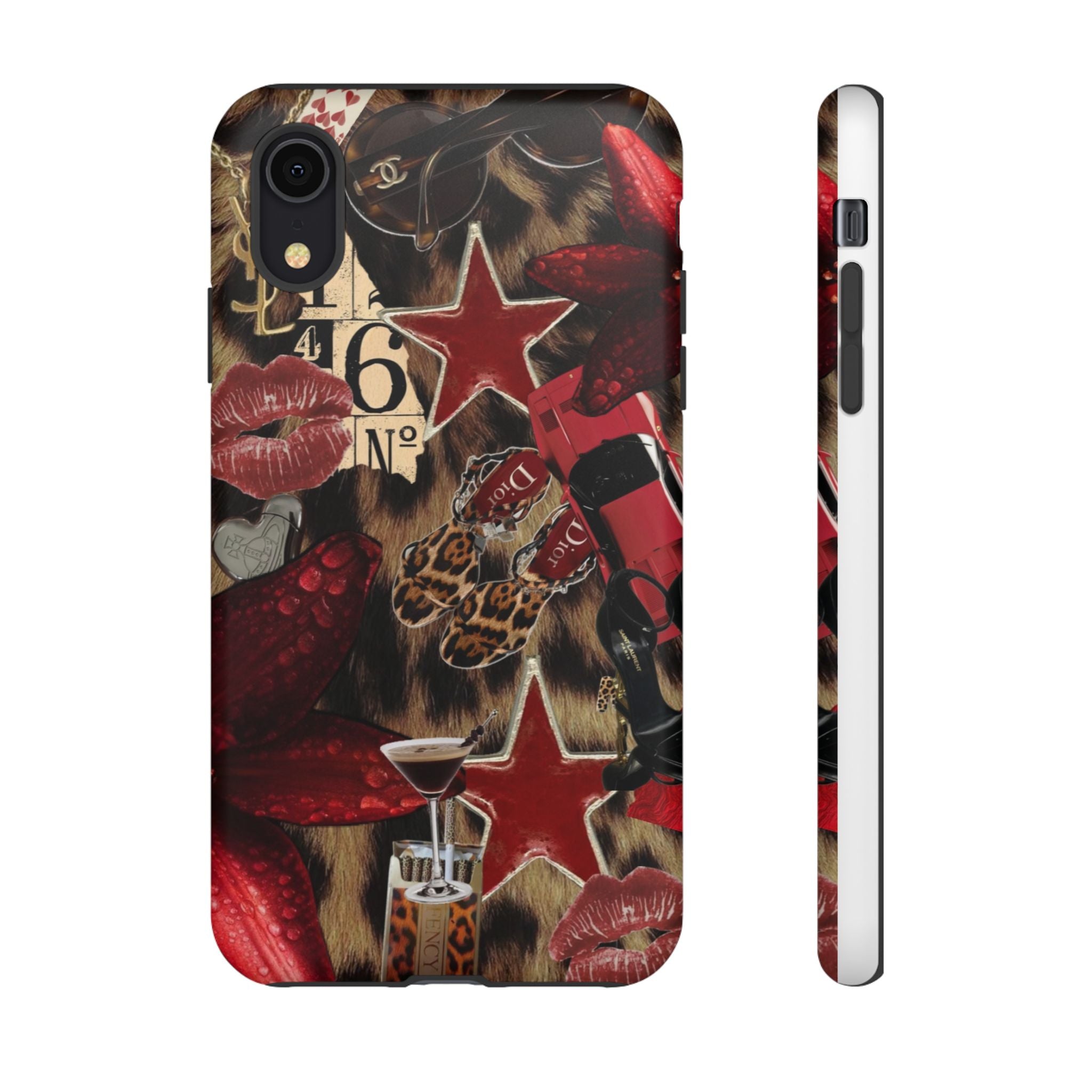 Cheetah Red Phone Case