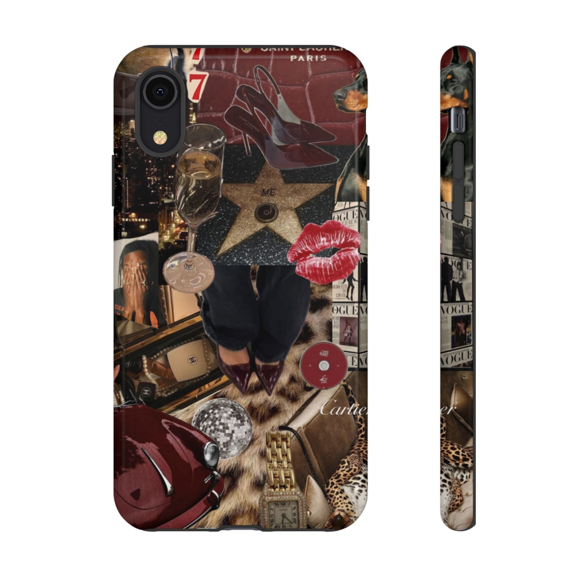 Cherry Red Aesthetic Phone Case