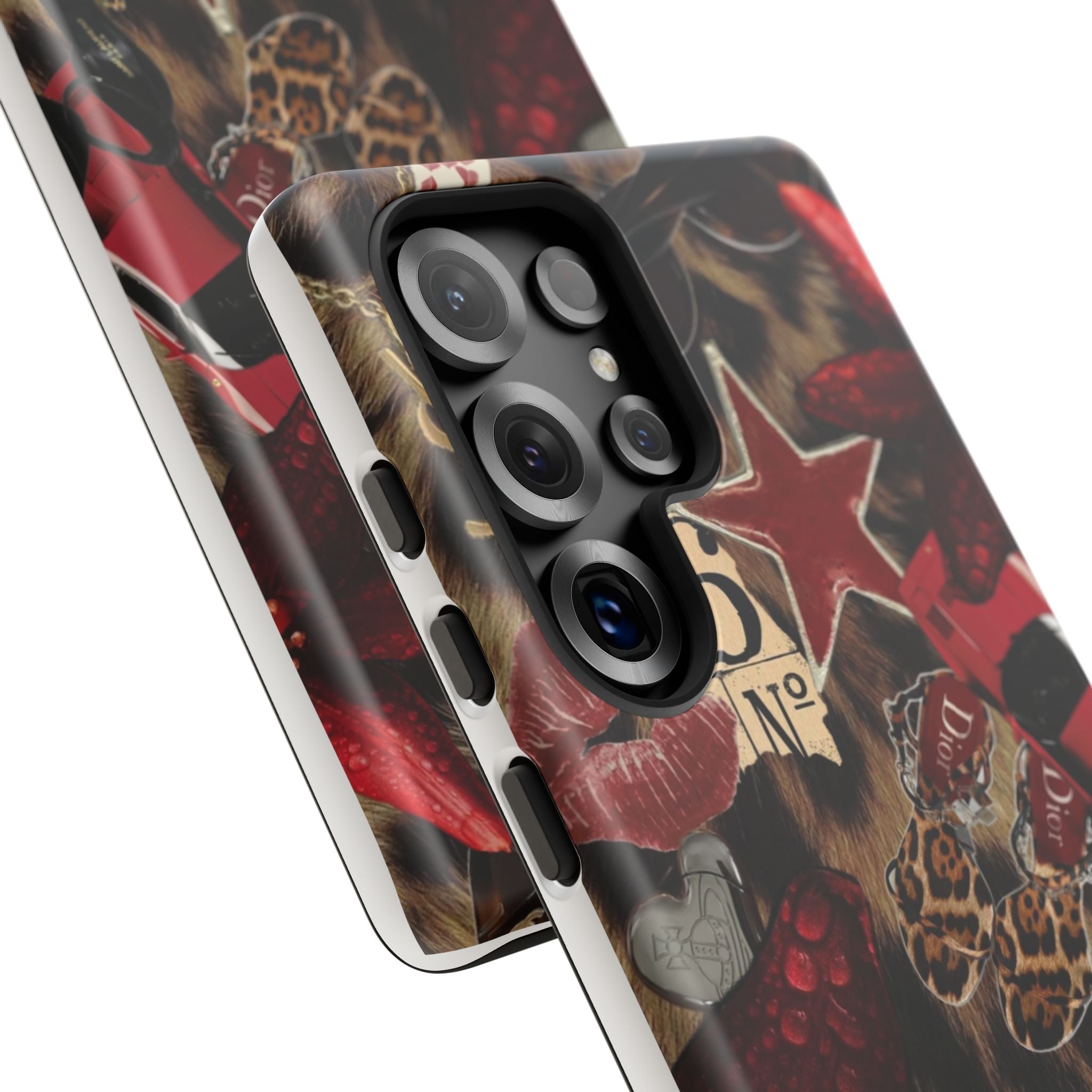 Cheetah Red Phone Case