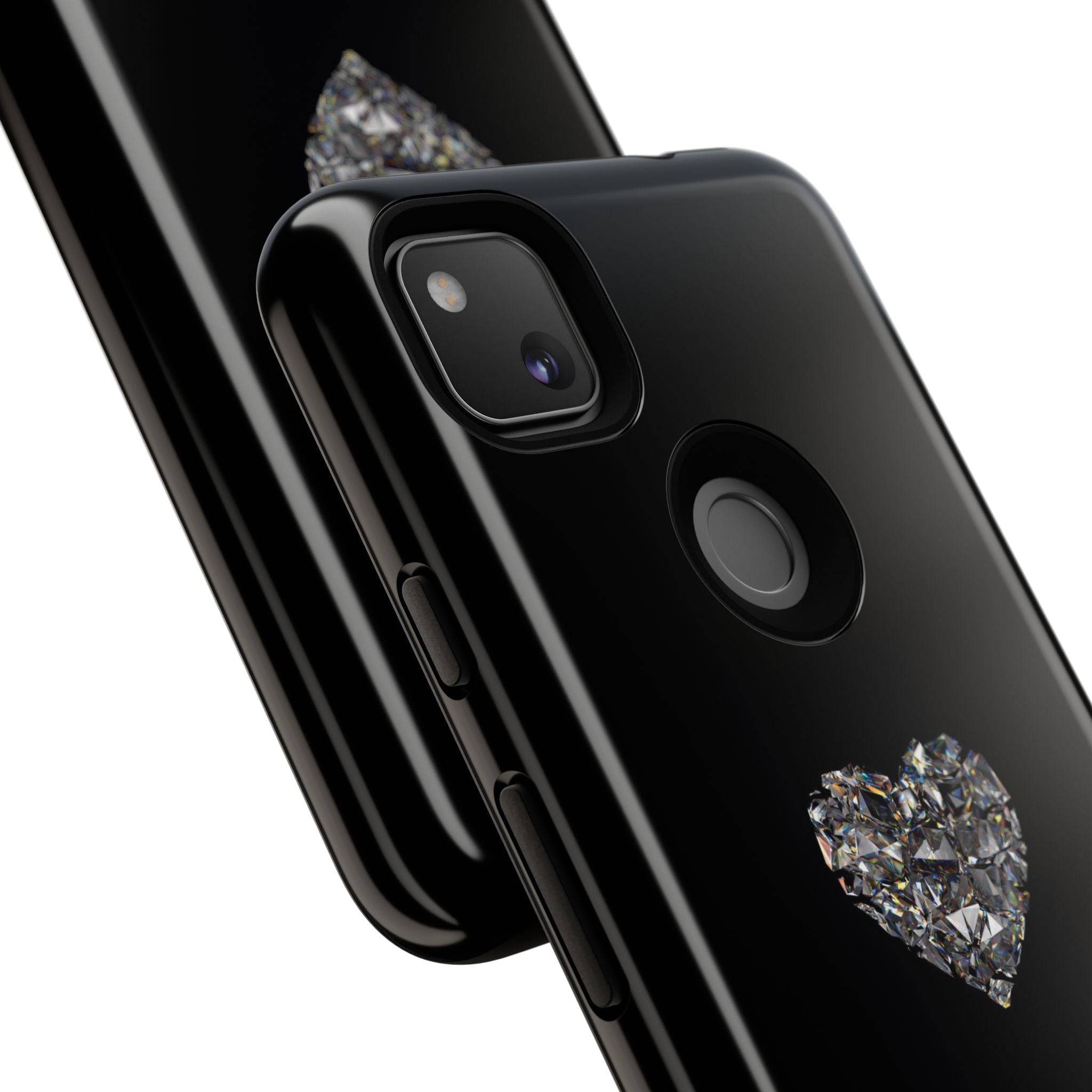 Crystal Heart Phone Case