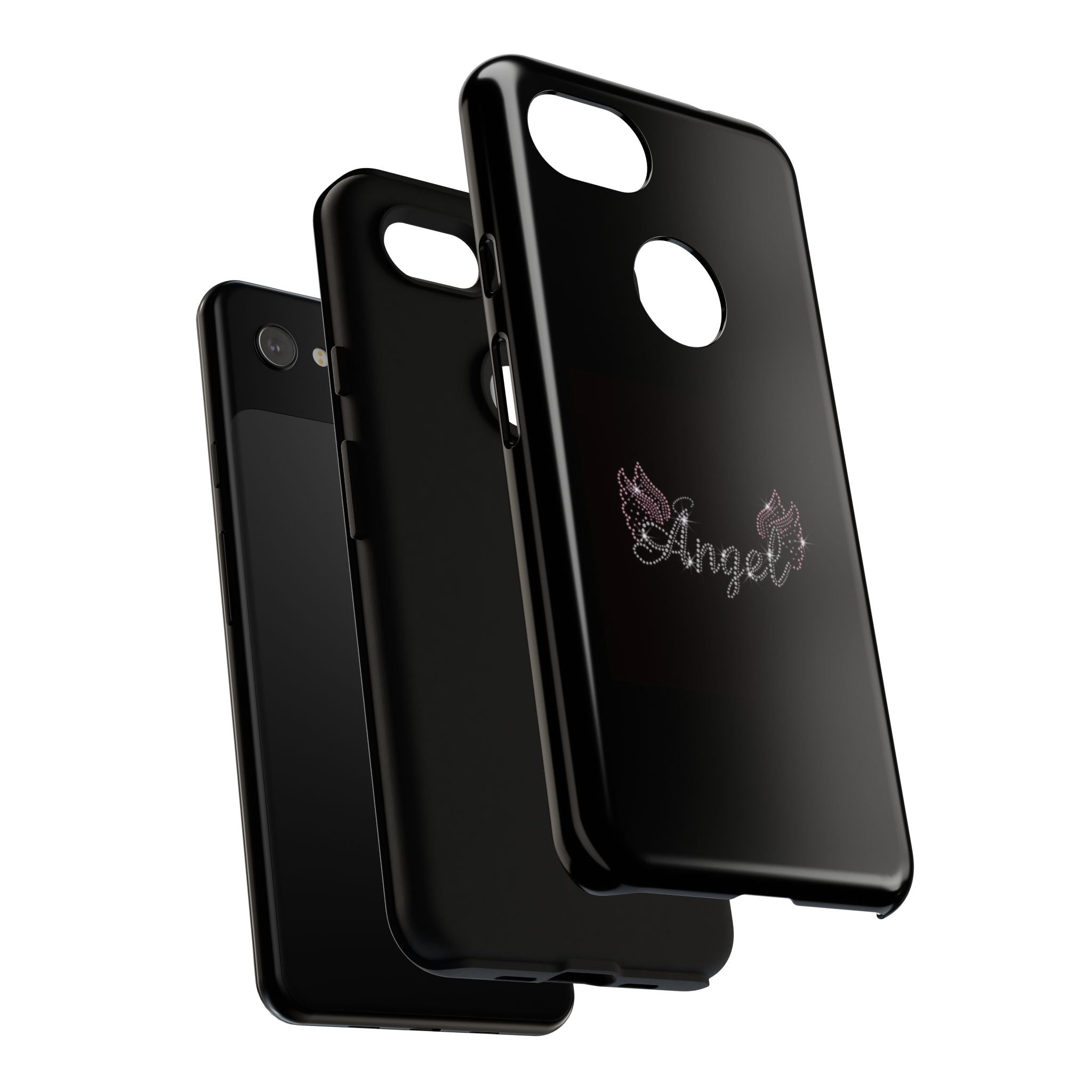 Glitter Angel Phone Case