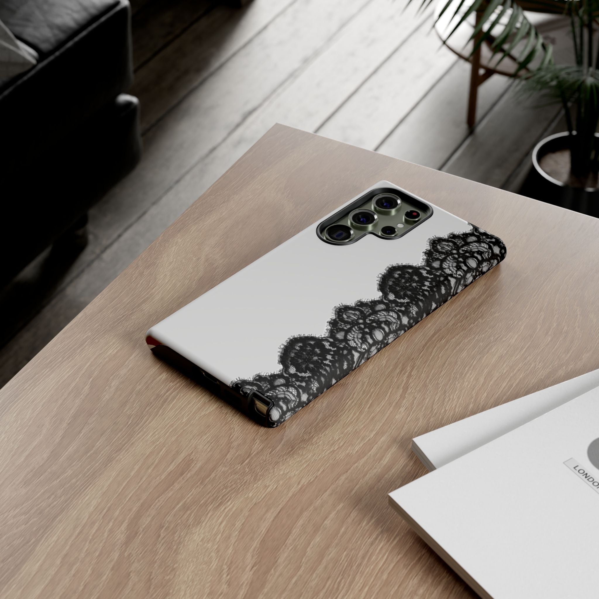 Black Lace Phone Case
