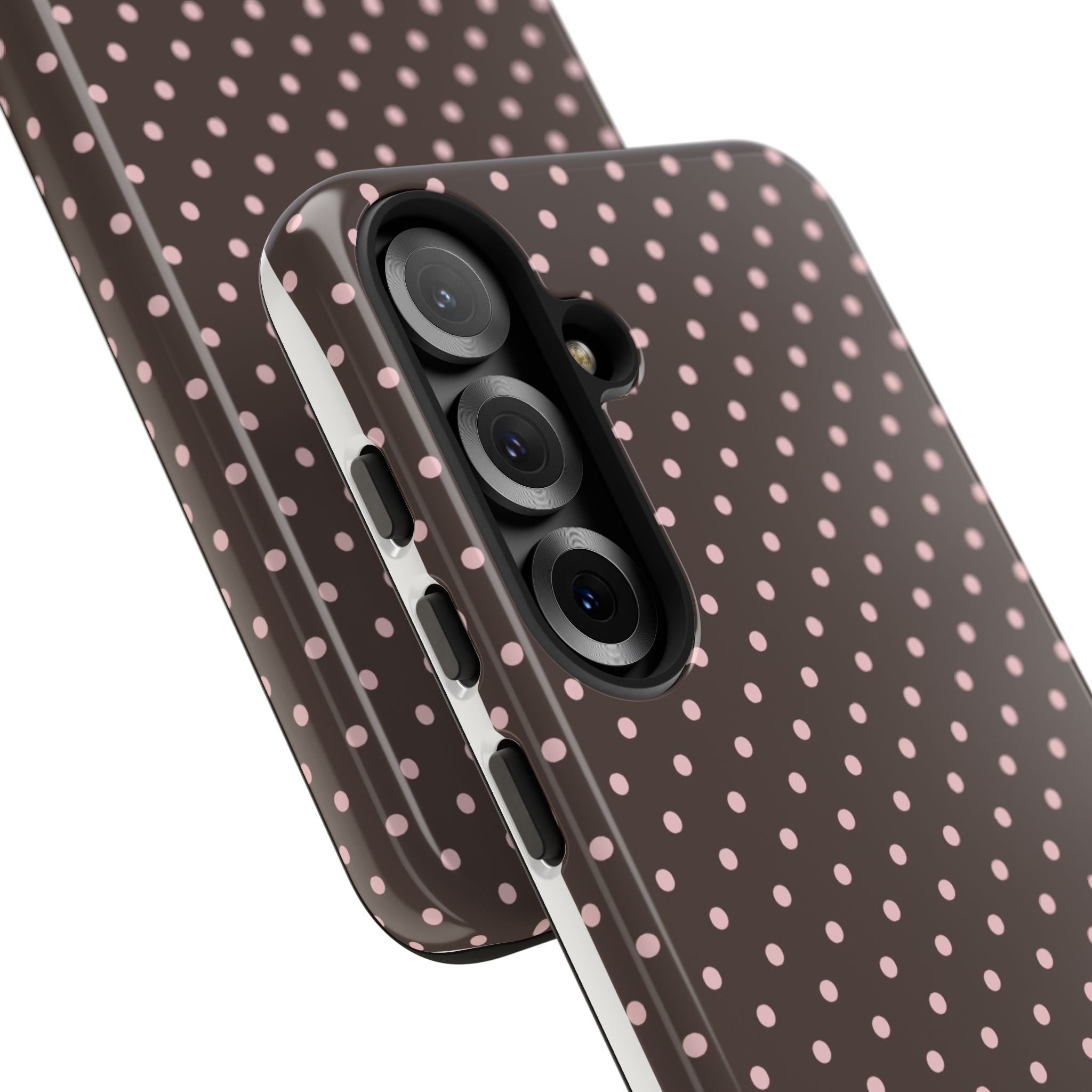 Brown Polka Phone Case